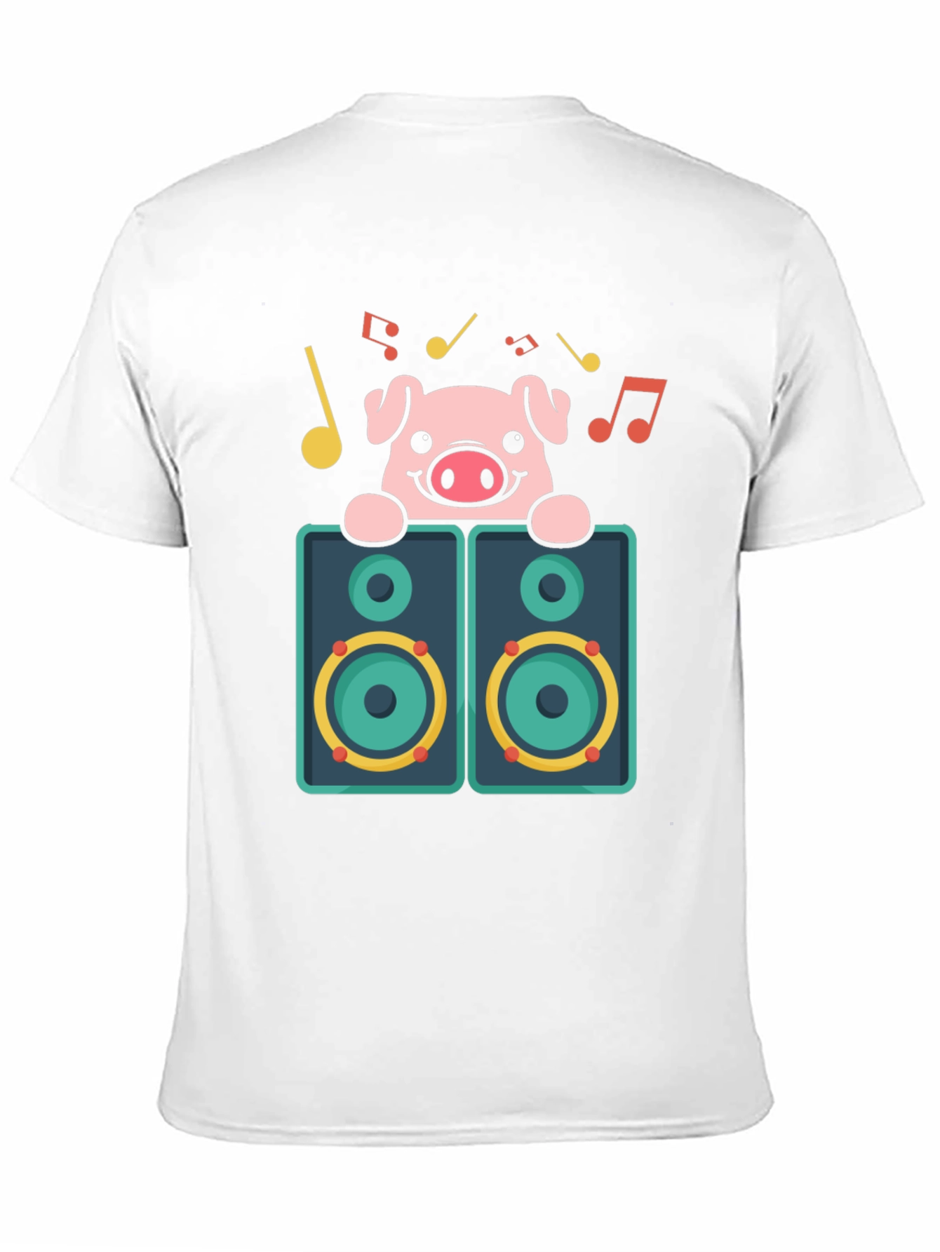 Pig DJ Graphic T-Shirt
