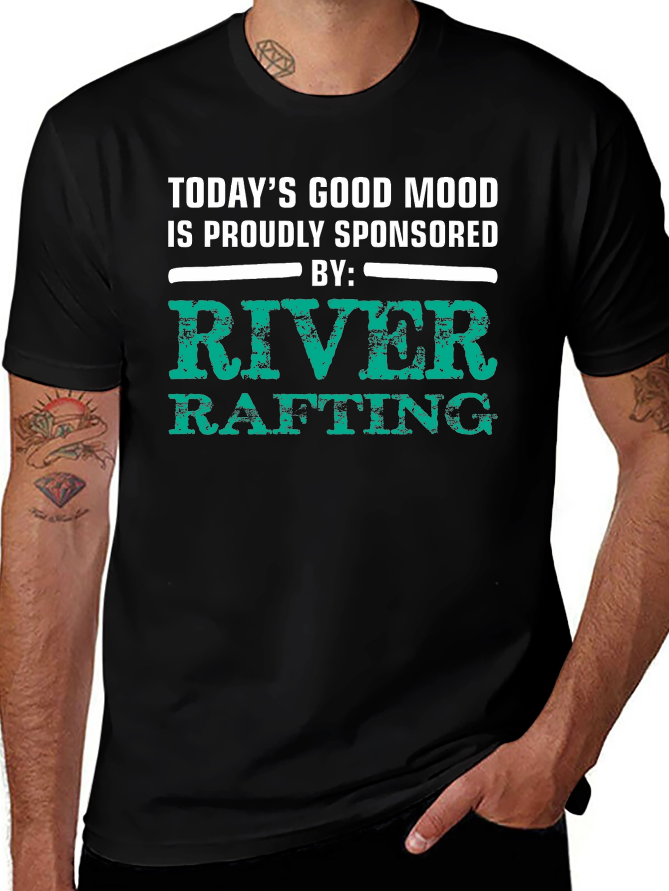 River Rafting Sponsored T-Shirt