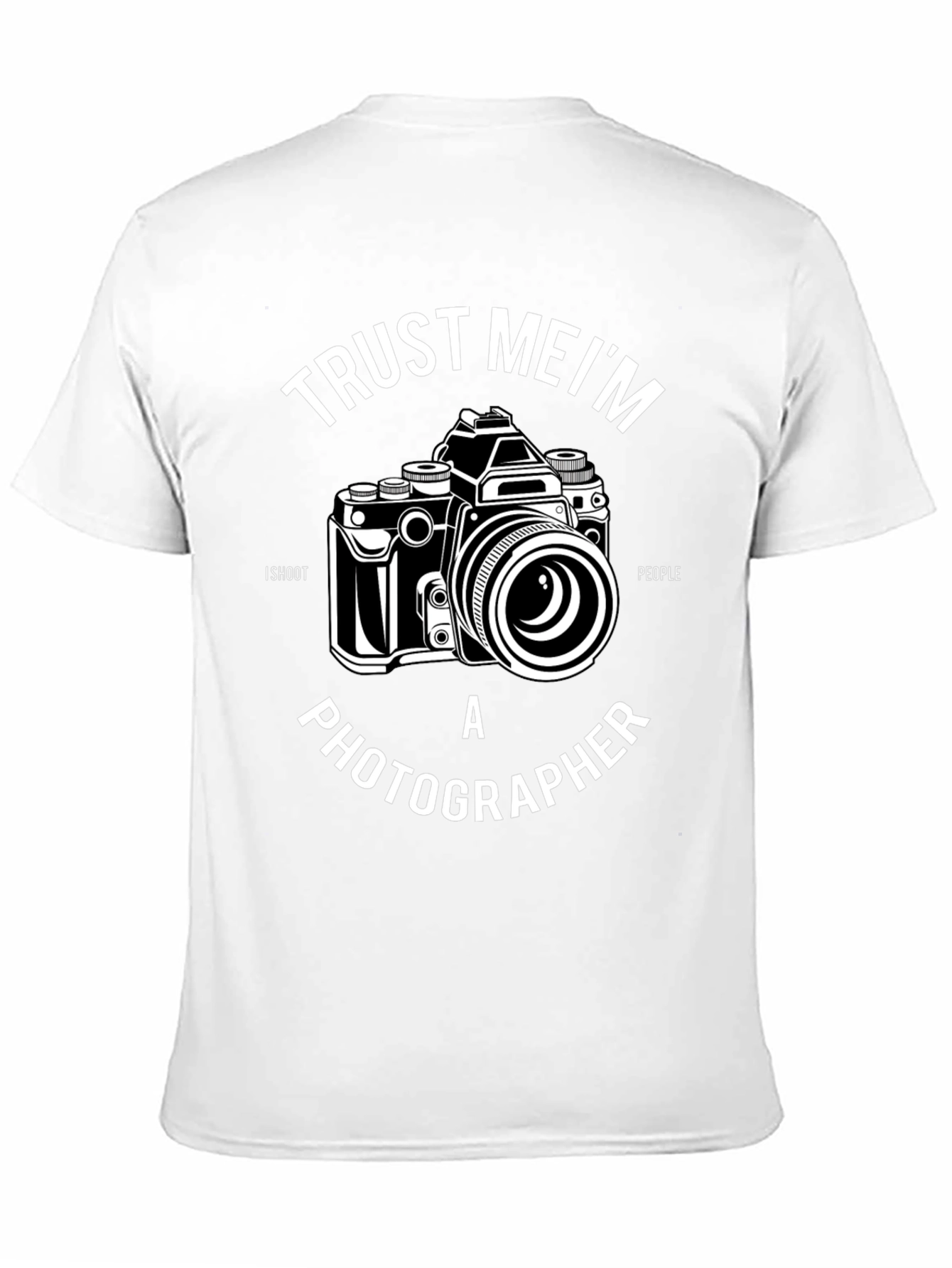 Trust Me Im a Photographer Black T-Shirt