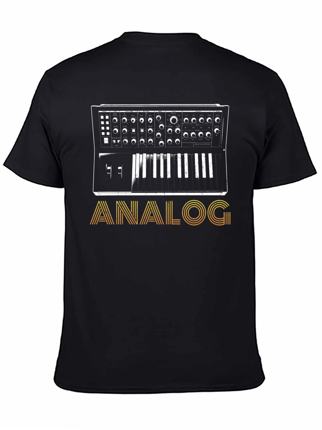 Analog Synthesizer T-Shirt - Music Lover Tee