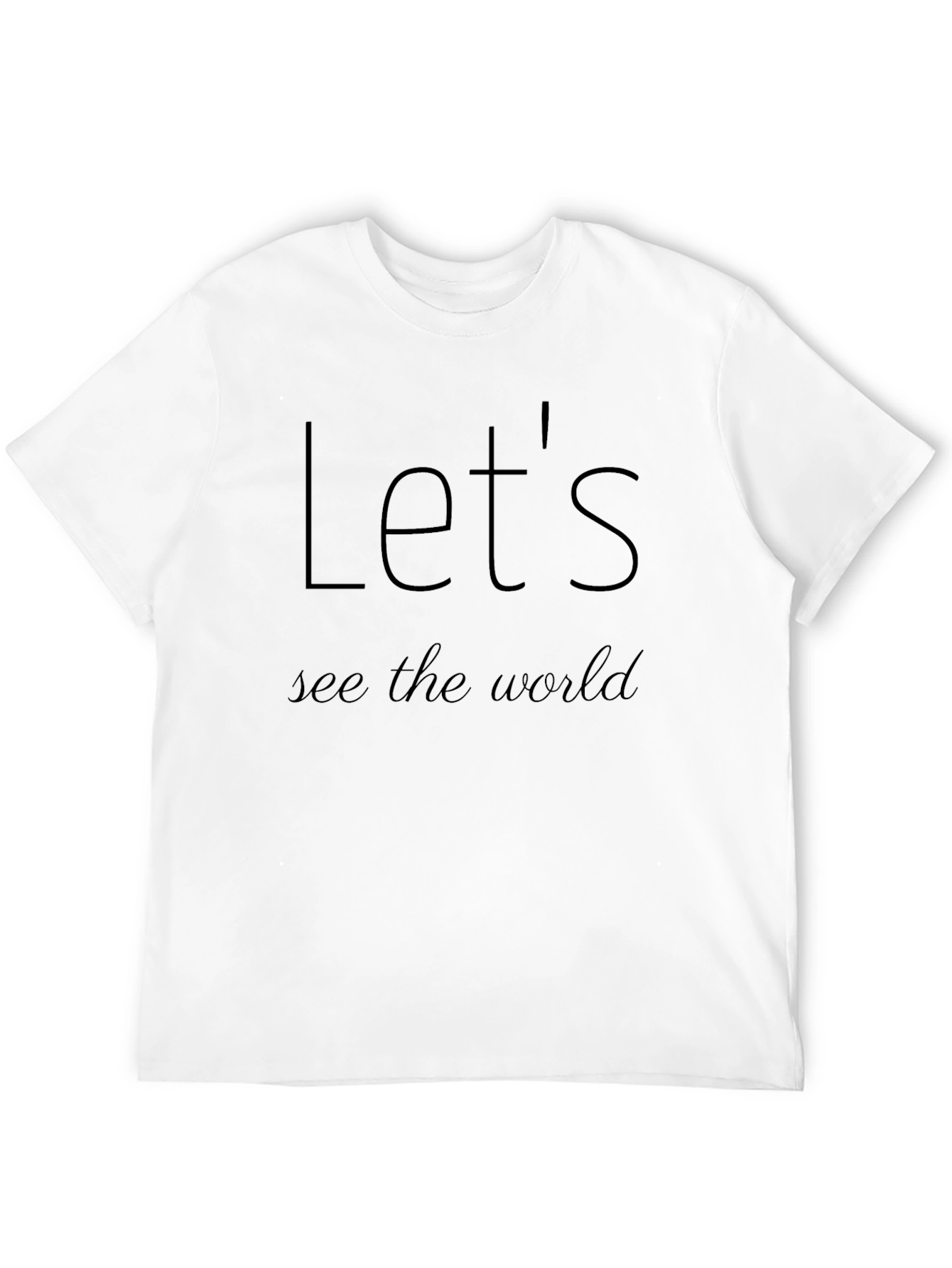Lets See the World Graphic Tee