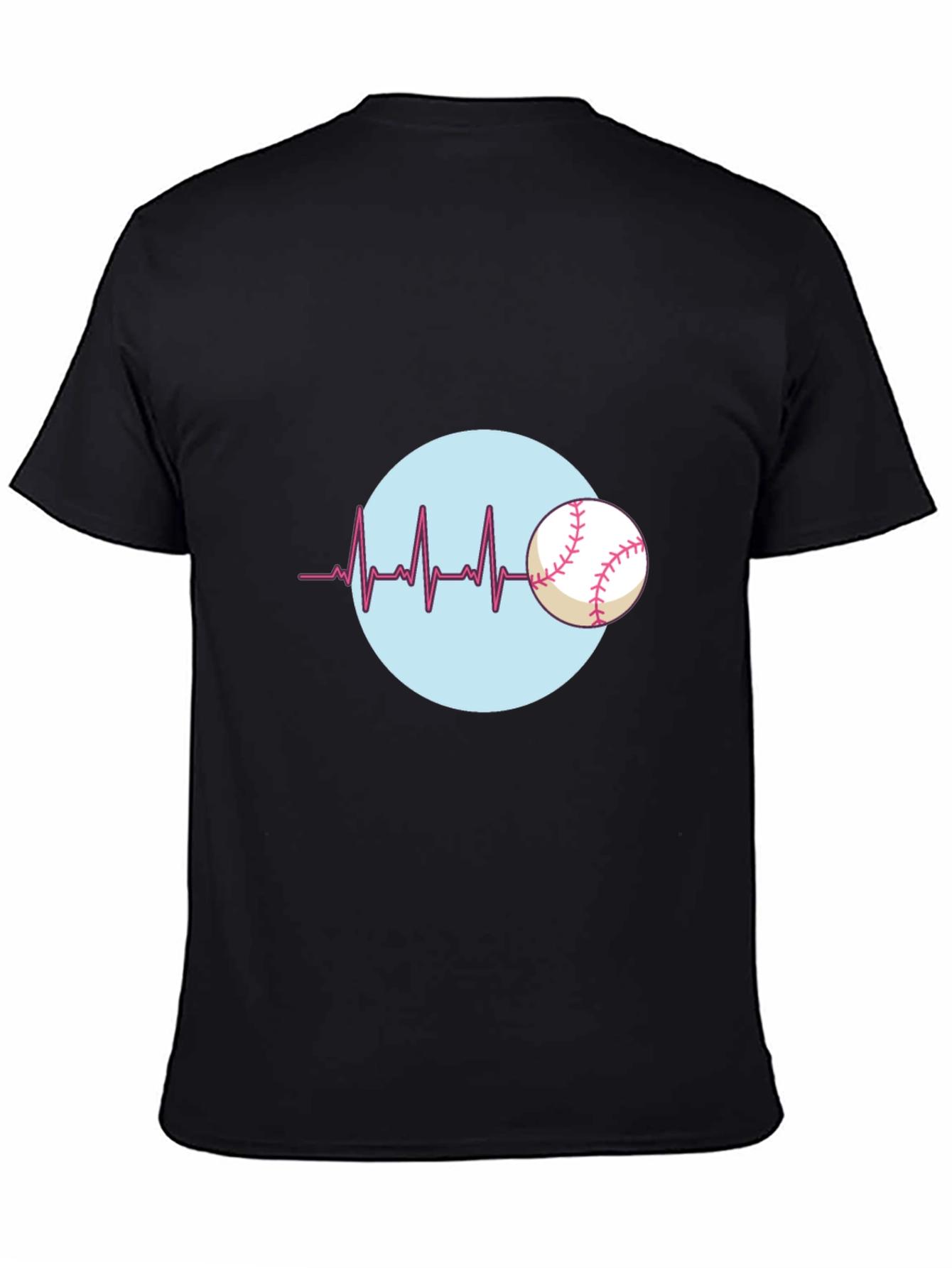 Baseball Heartbeat T-Shirt - Love the Game!