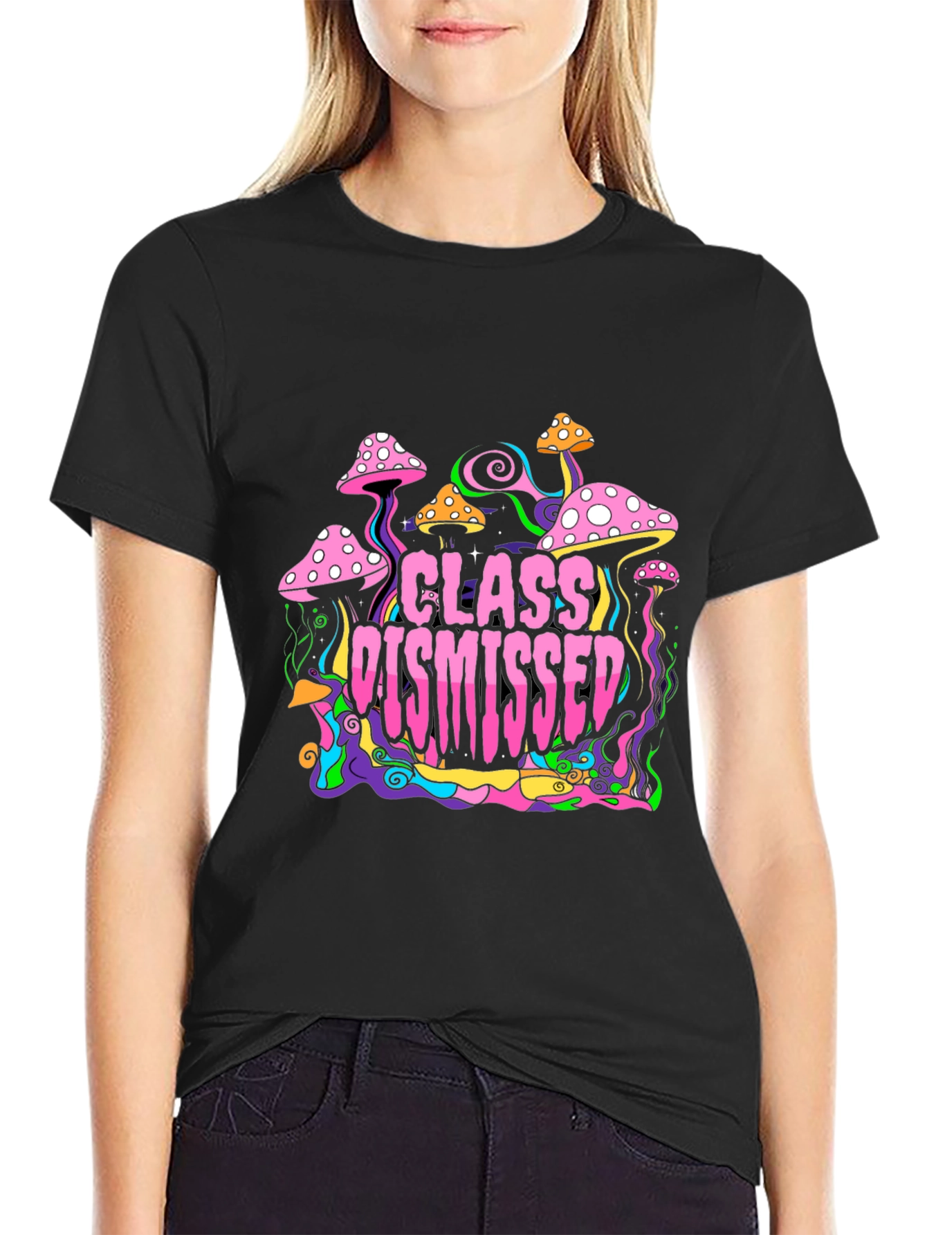 Class Dismissed Psychedelic Mushroom T-Shirt