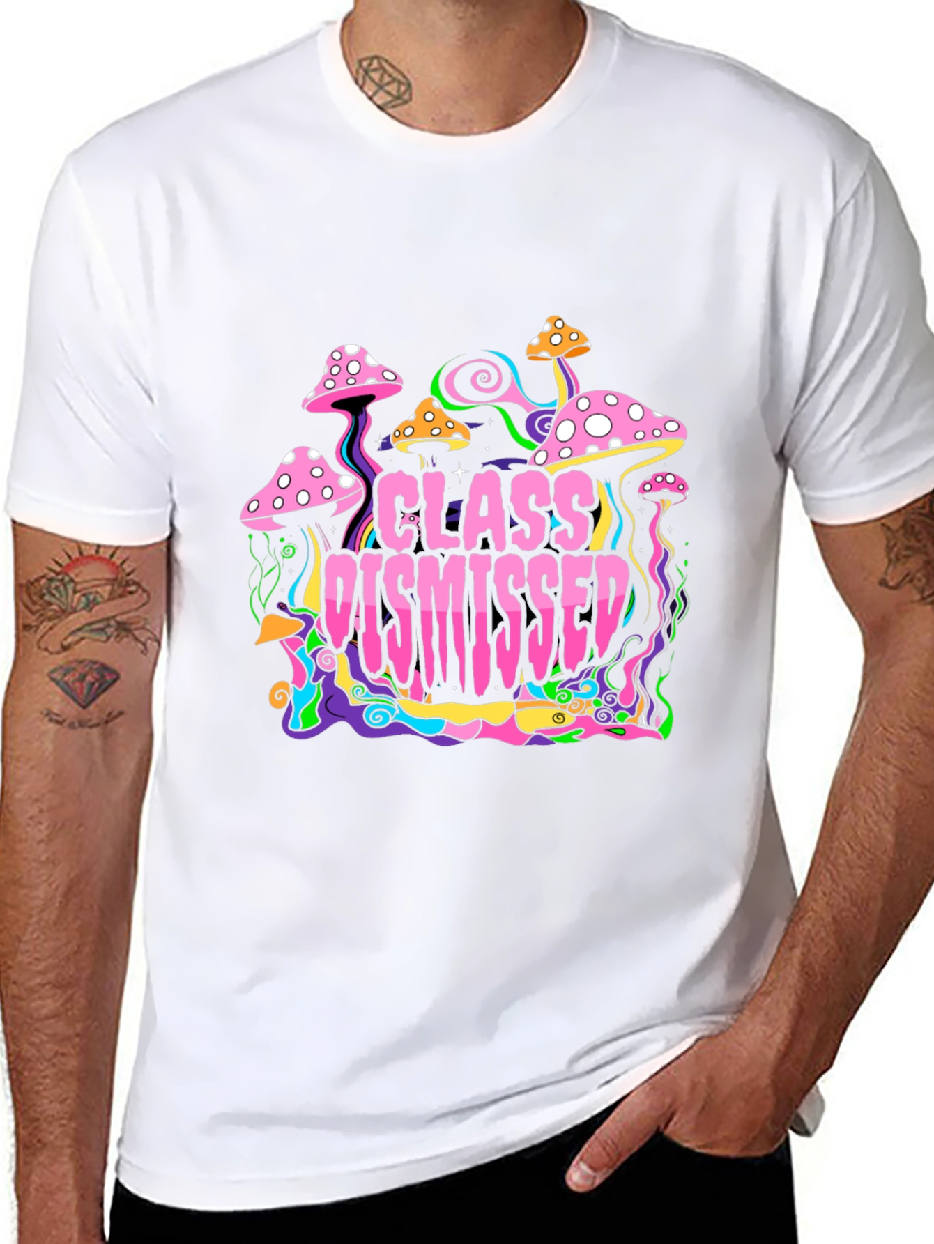 Class Dismissed Psychedelic Mushroom T-Shirt