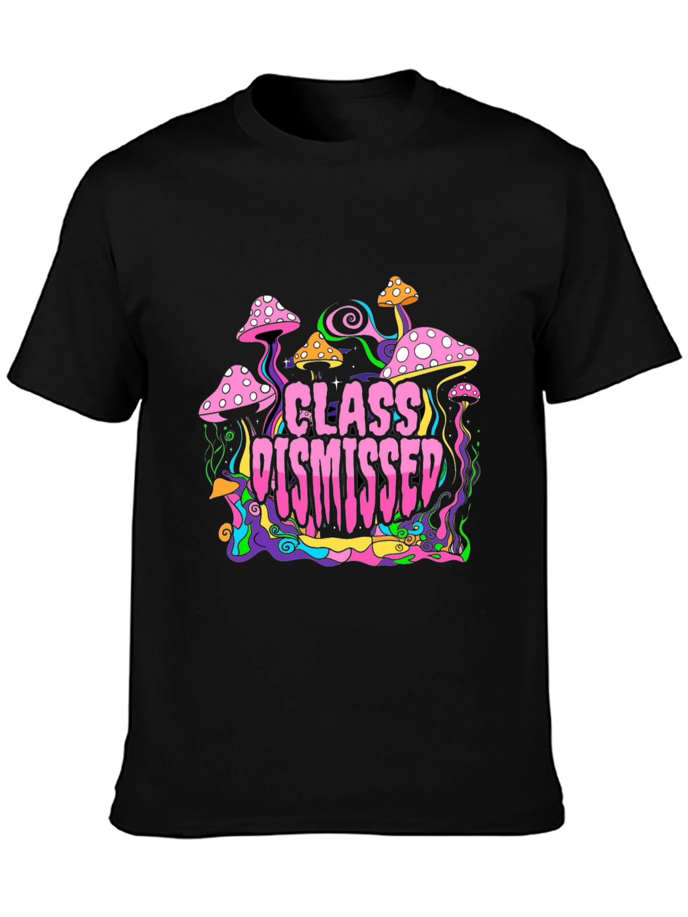Class Dismissed Psychedelic Mushroom T-Shirt