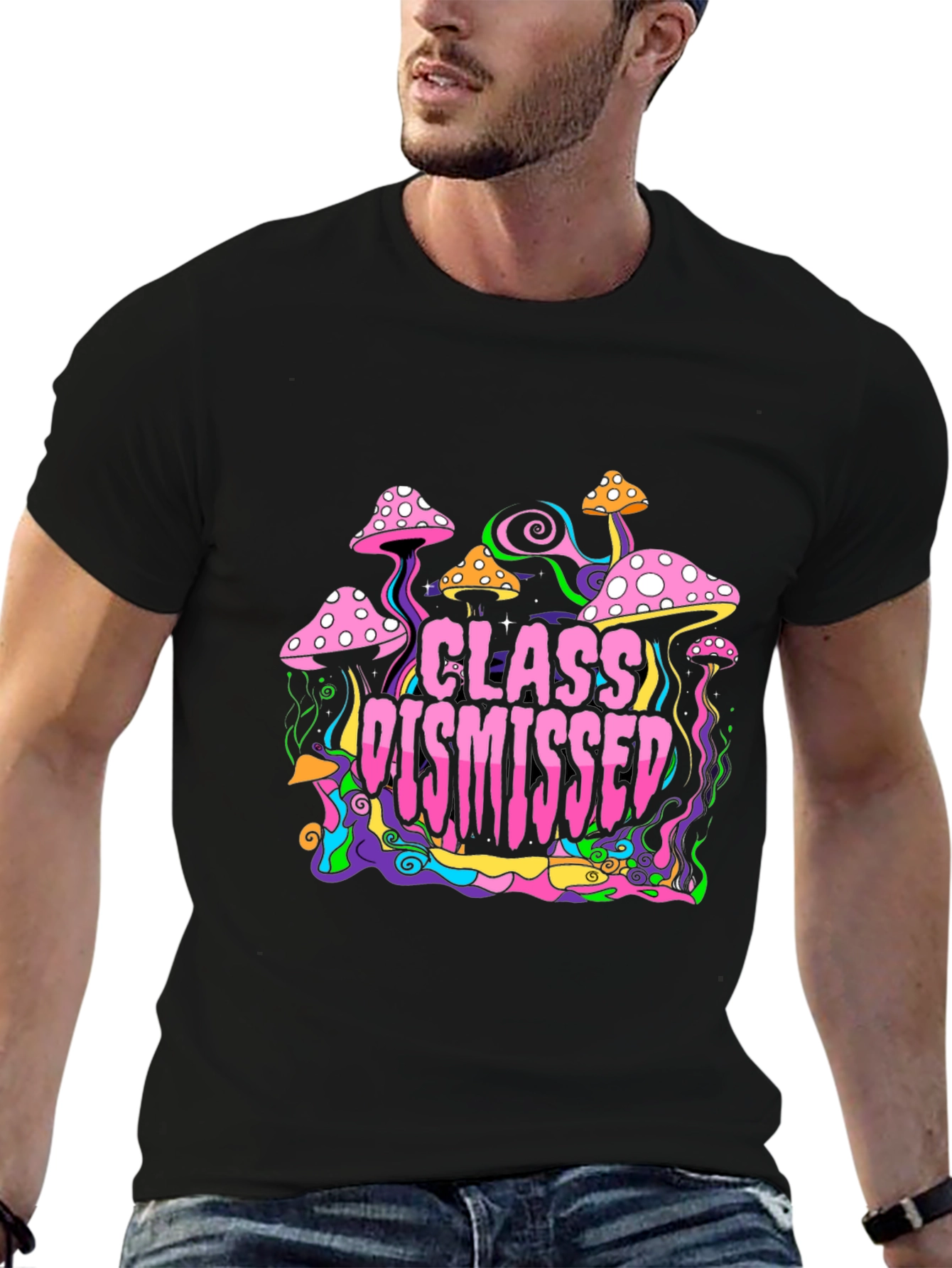 Class Dismissed Psychedelic Mushroom T-Shirt