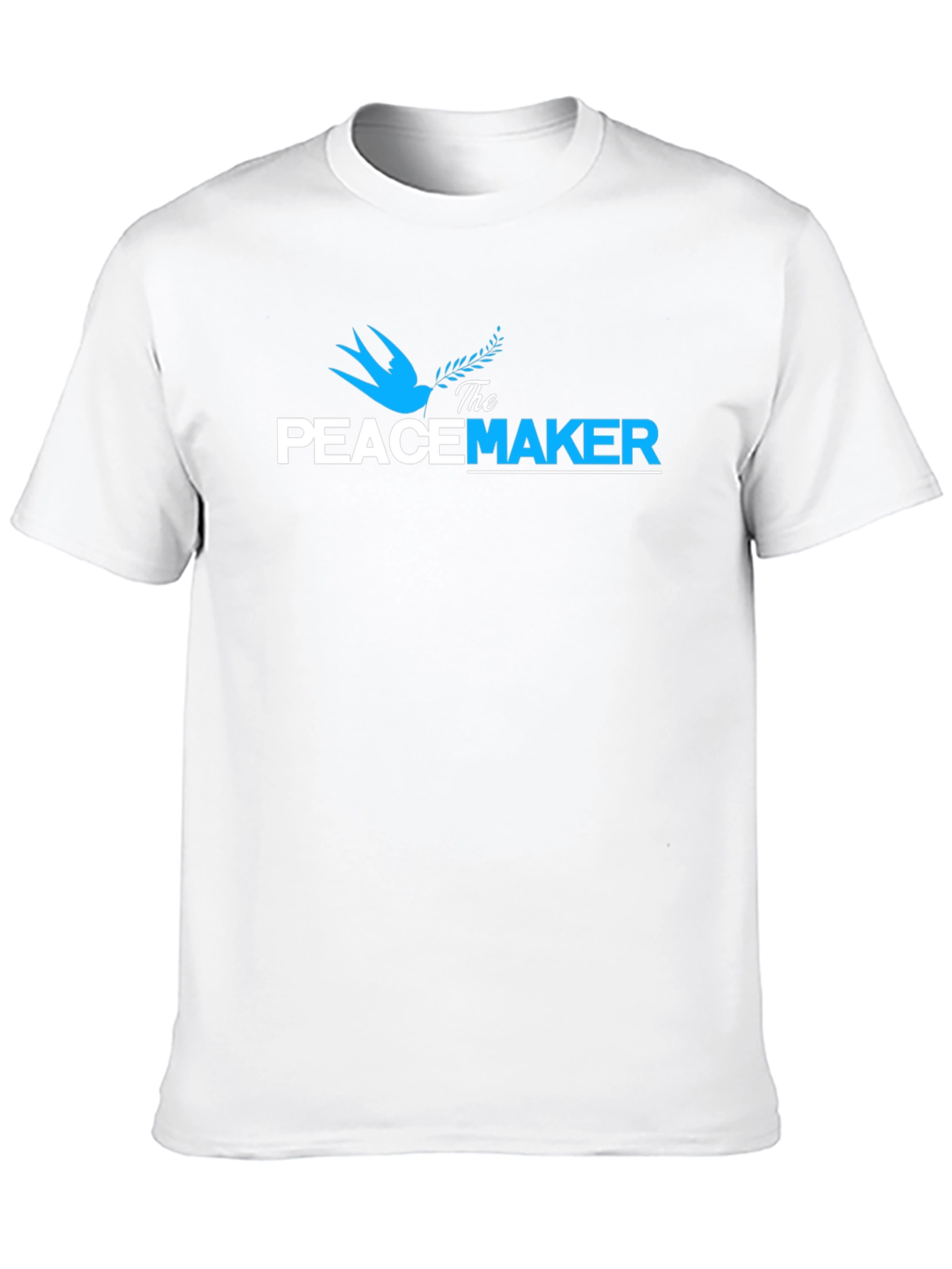 The Peacemaker Graphic Print Crew Neck T-Shirt