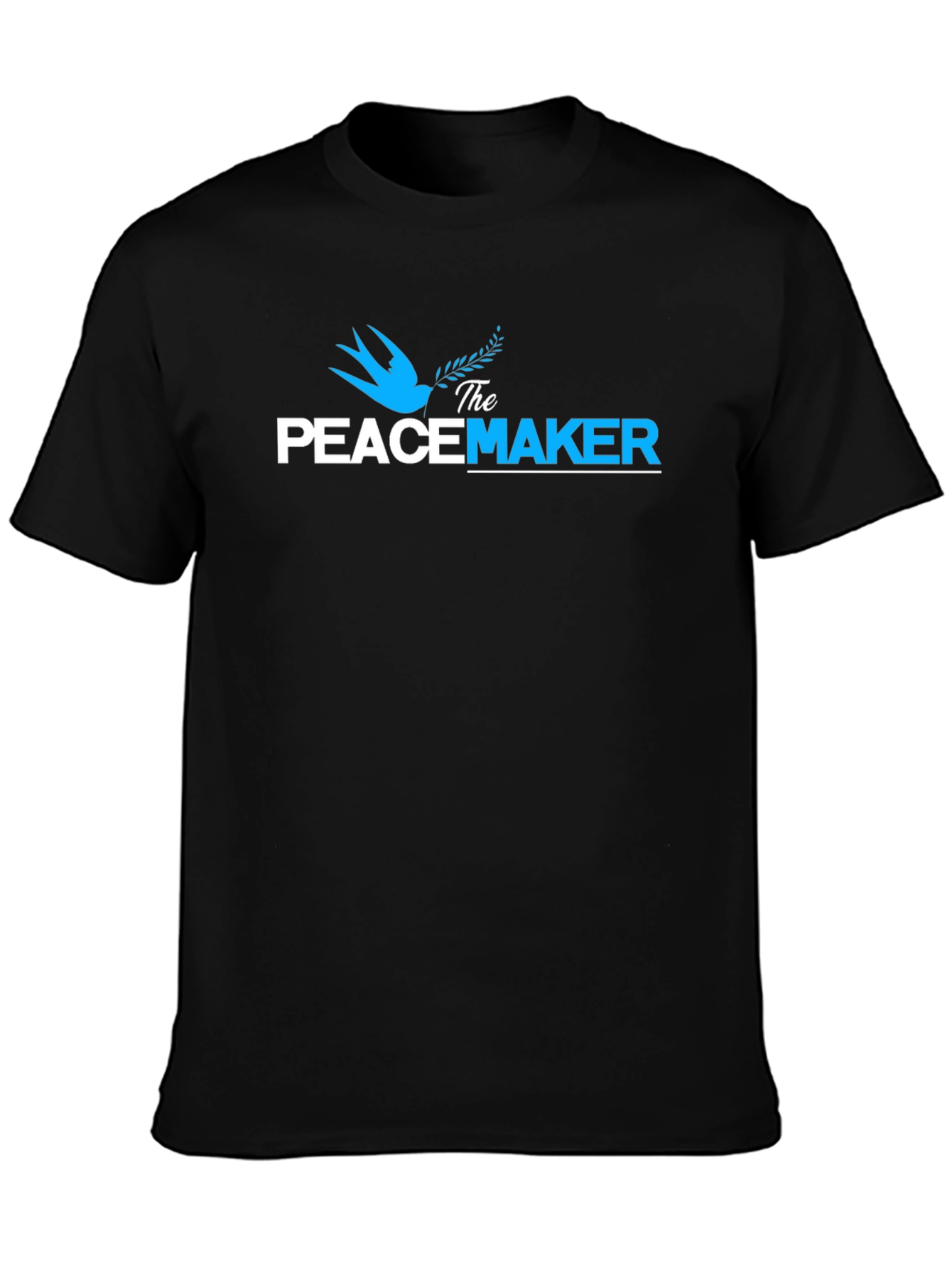 The Peacemaker Graphic Print Crew Neck T-Shirt