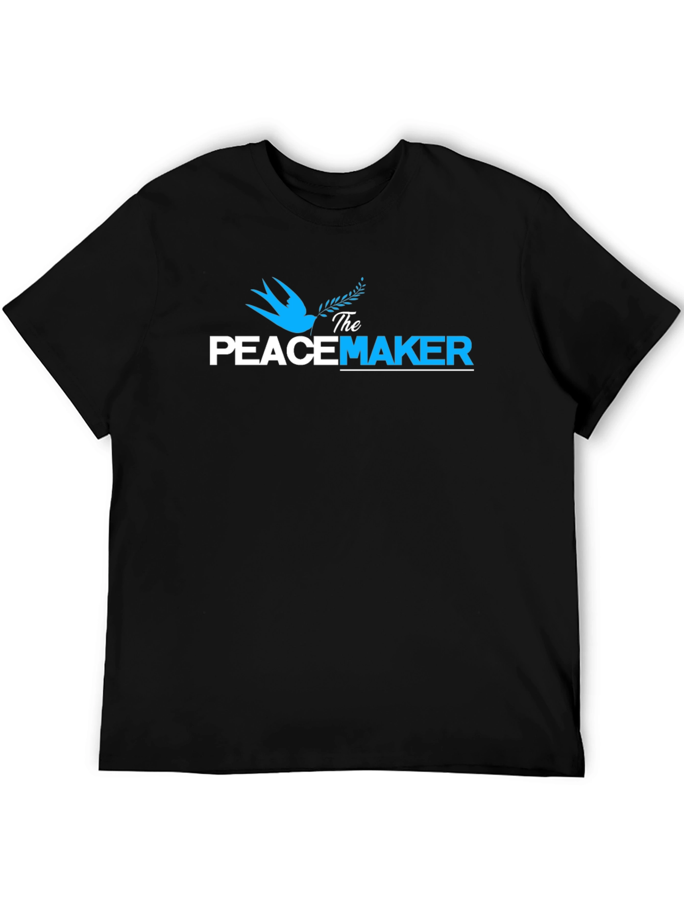 The Peacemaker Graphic Print Crew Neck T-Shirt