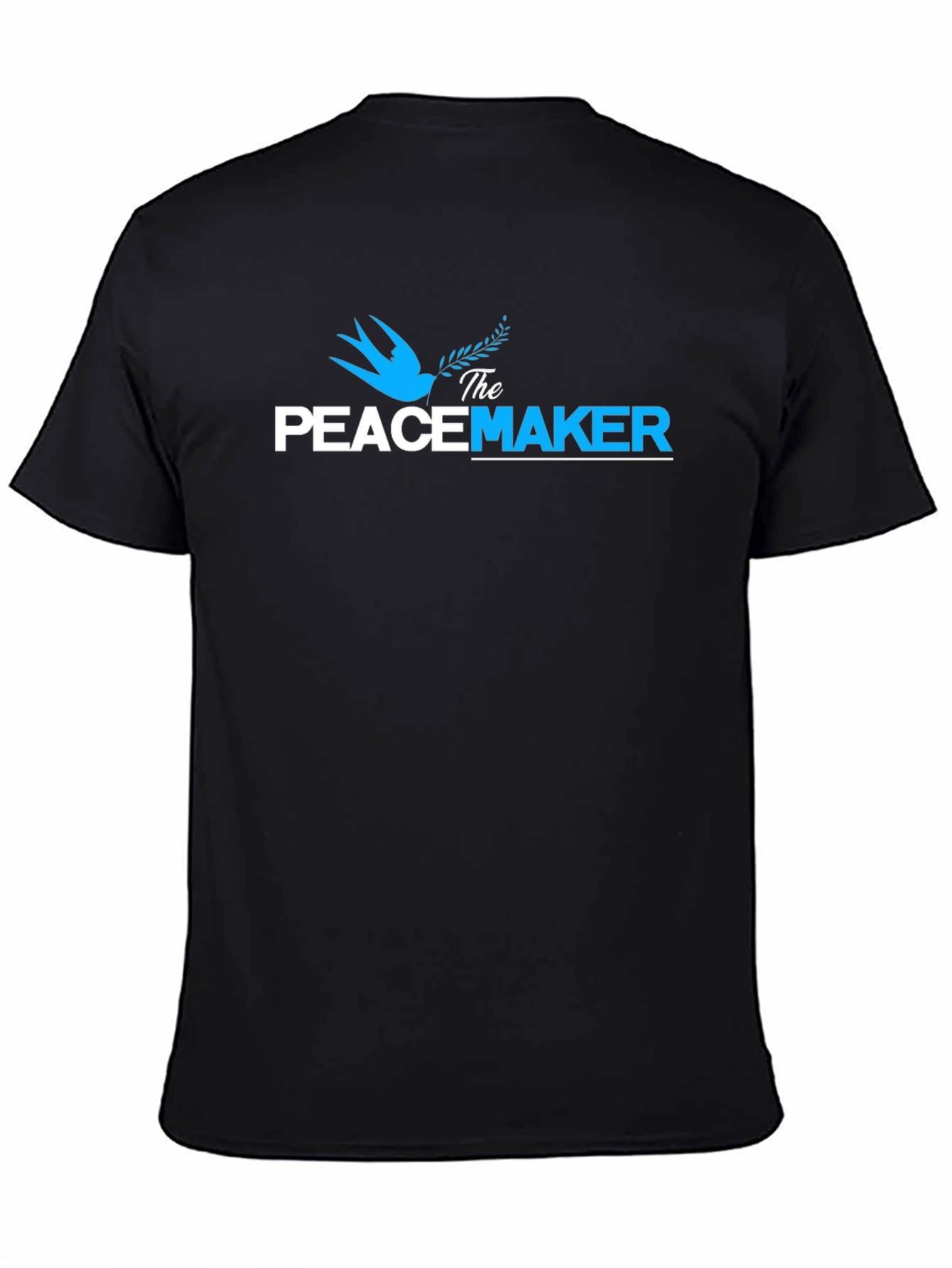 The Peacemaker Graphic Print Crew Neck T-Shirt