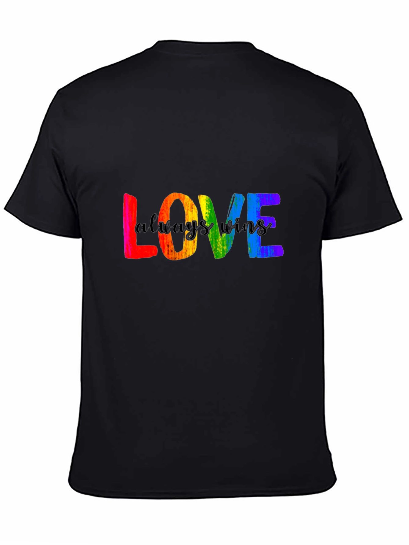 Love Always Wins Rainbow Pride T-Shirt