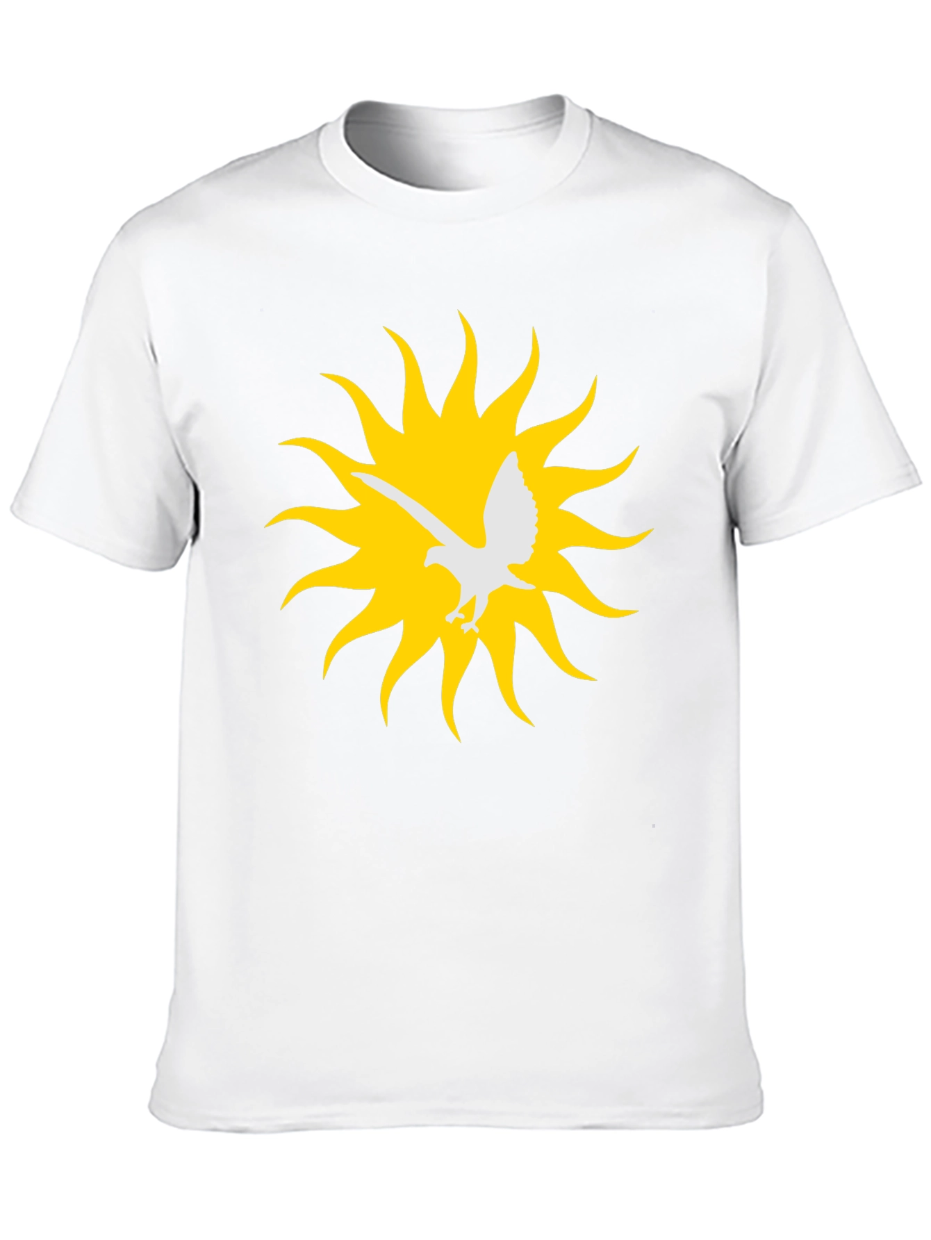 Eagle Sun Graphic Tee - Black