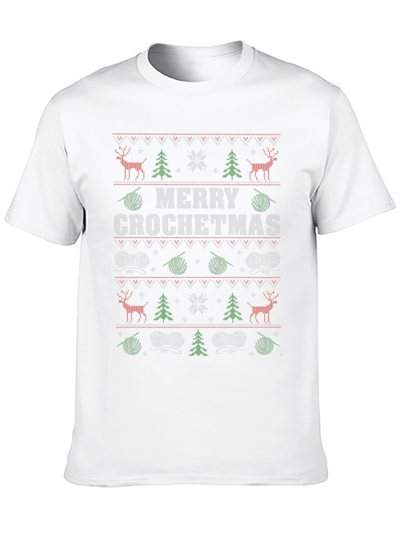 Merry Crochetmas Ugly Christmas Sweater T-Shirt