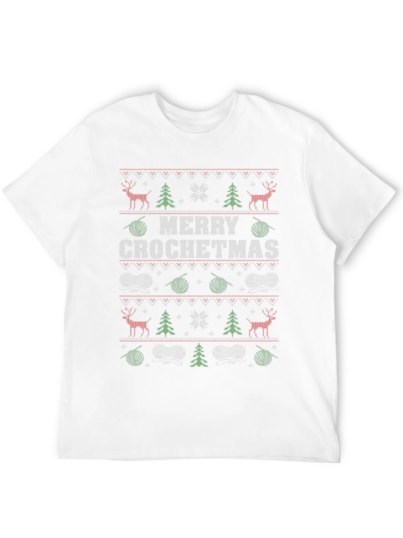 Merry Crochetmas Ugly Christmas Sweater T-Shirt