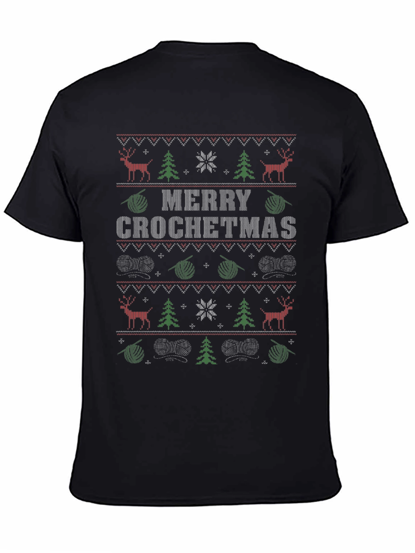 Merry Crochetmas Ugly Christmas Sweater T-Shirt