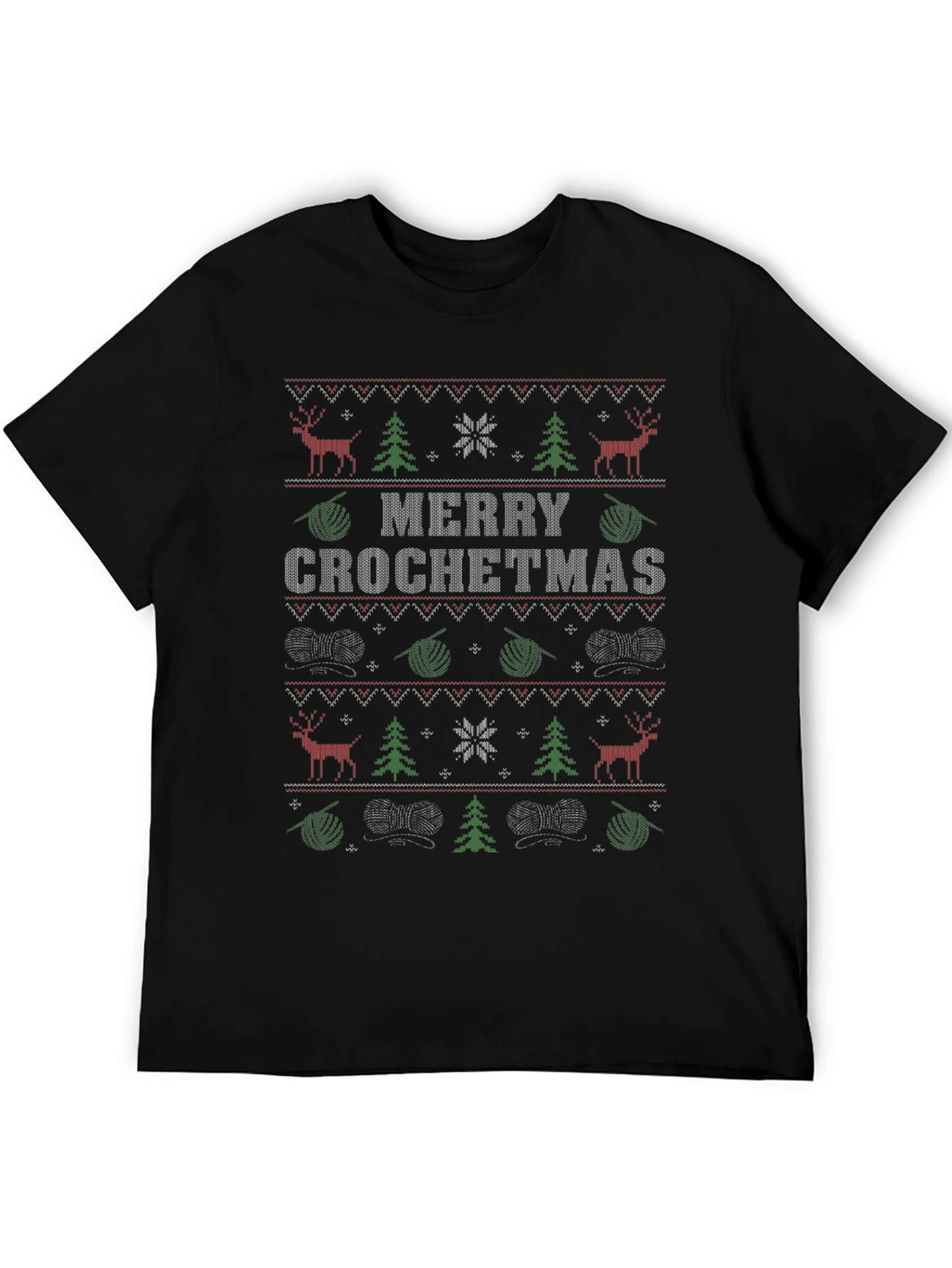 Merry Crochetmas Ugly Christmas Sweater T-Shirt