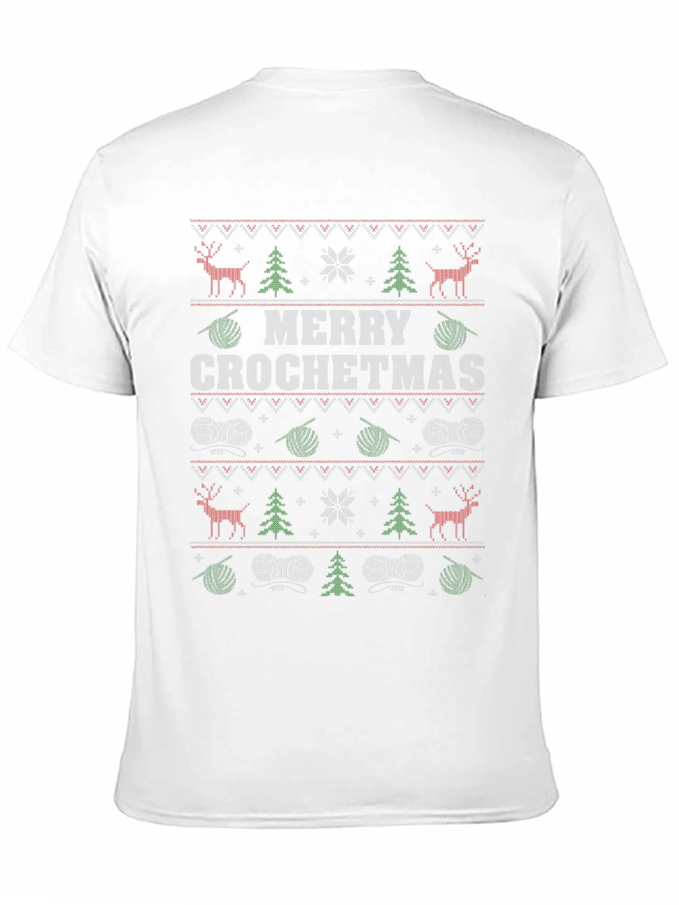 Merry Crochetmas Ugly Christmas Sweater T-Shirt