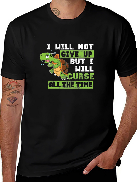 I Will Not Give Up Turtle T-Shirt