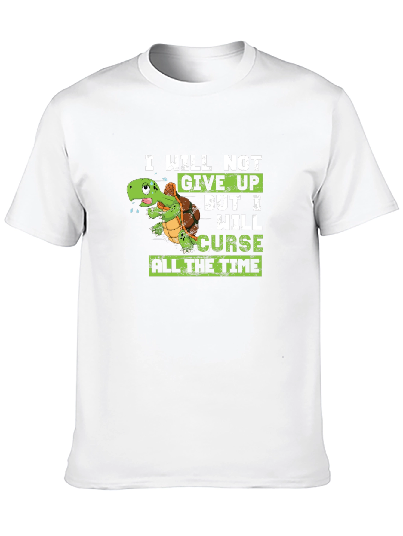 I Will Not Give Up Turtle T-Shirt