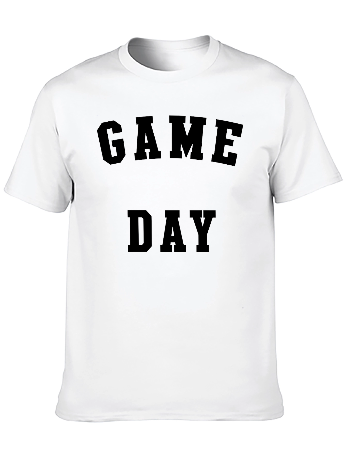 Game Day Black Graphic Tee