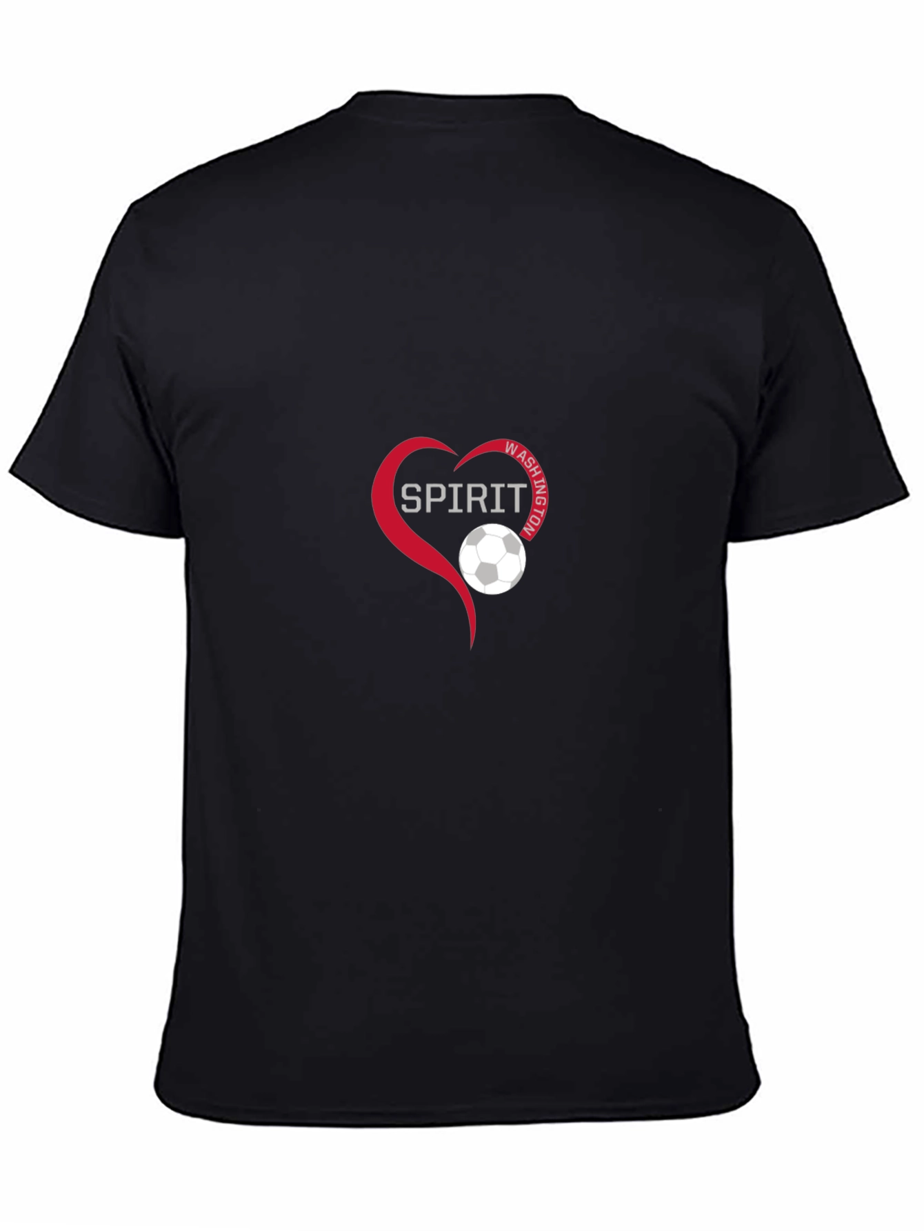 Spirit Washington Soccer Heart Tee