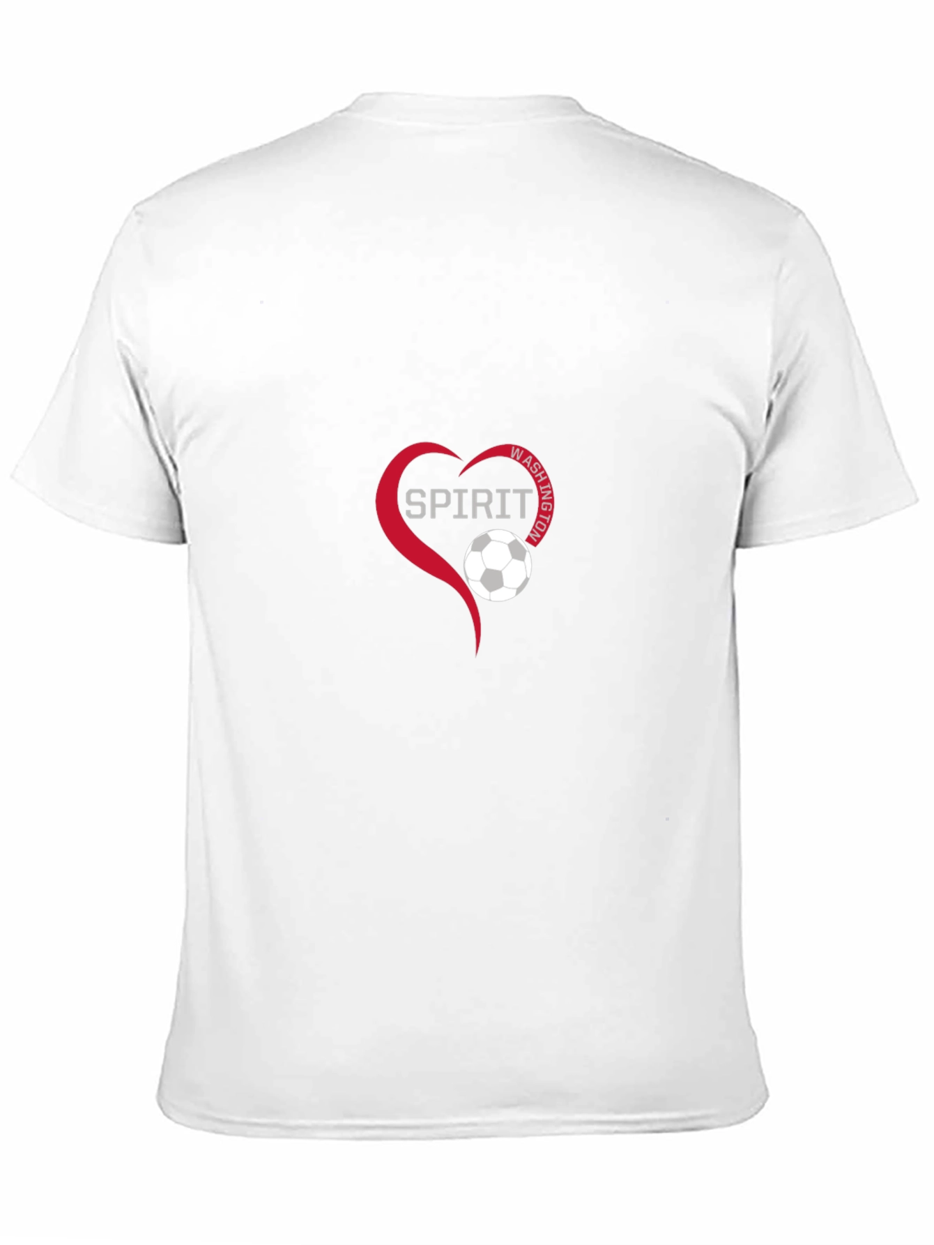 Spirit Washington Soccer Heart Tee