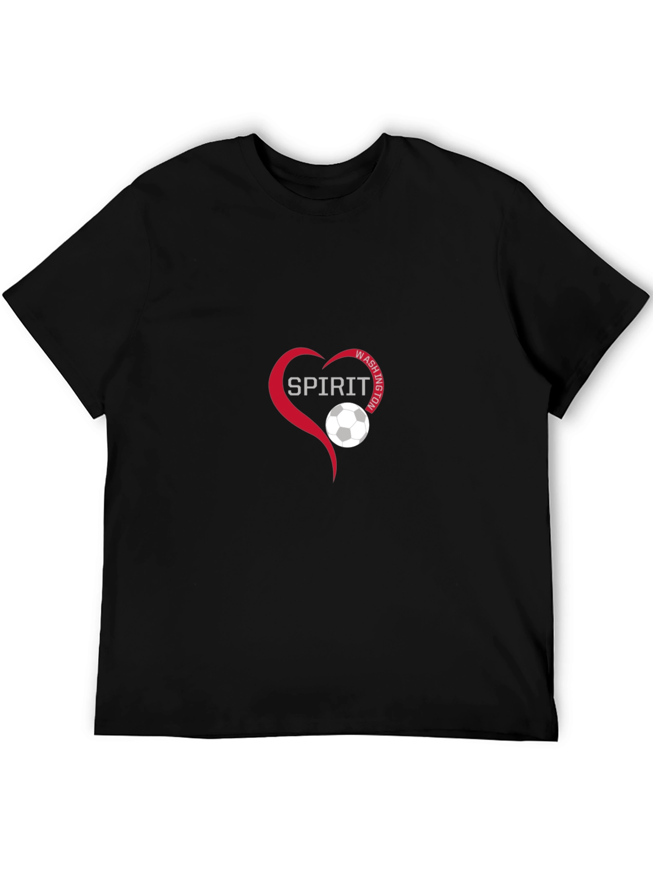 Spirit Washington Soccer Heart Tee