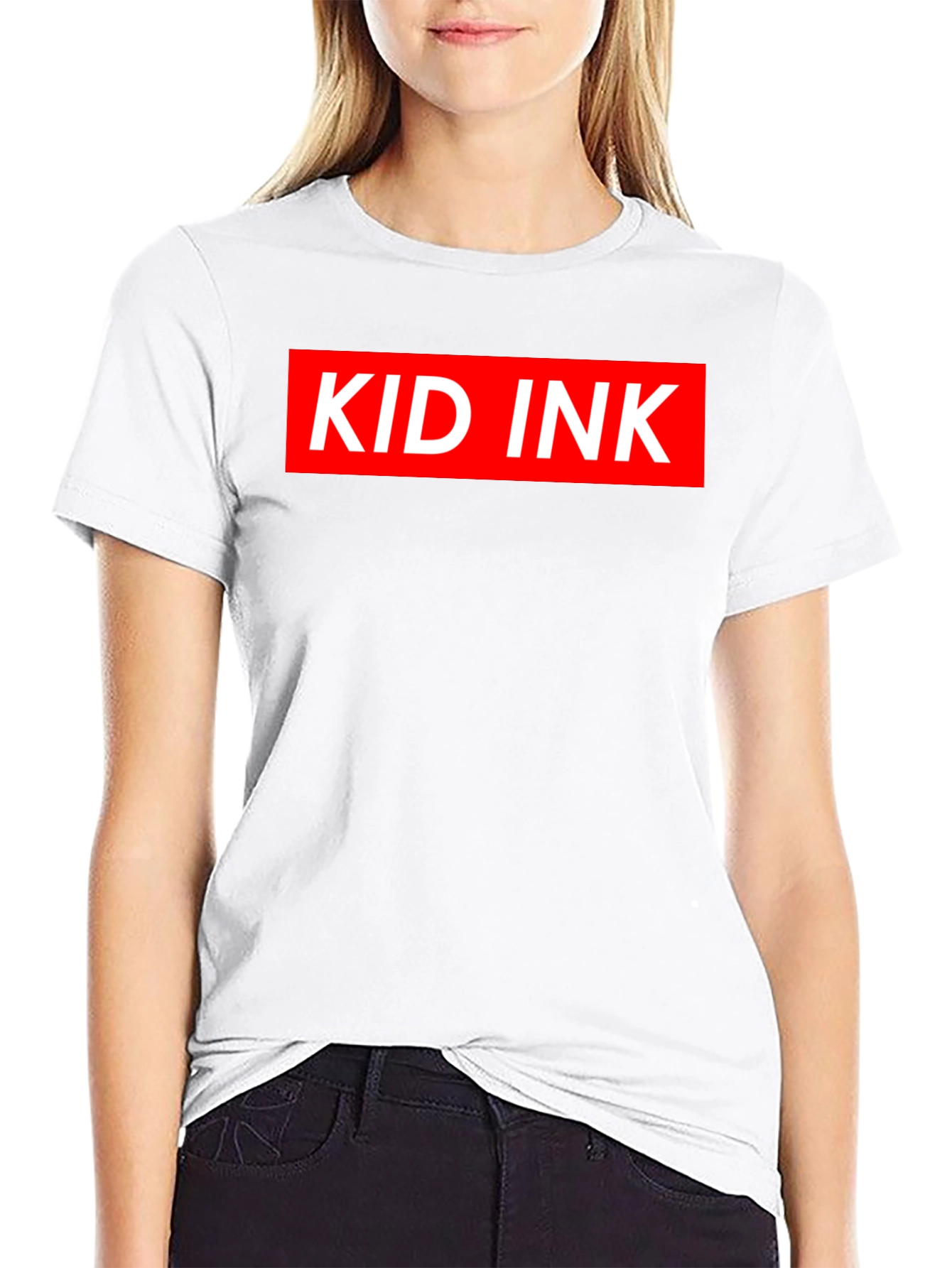 Kid Ink Graphic Tee - Bold Red on Black