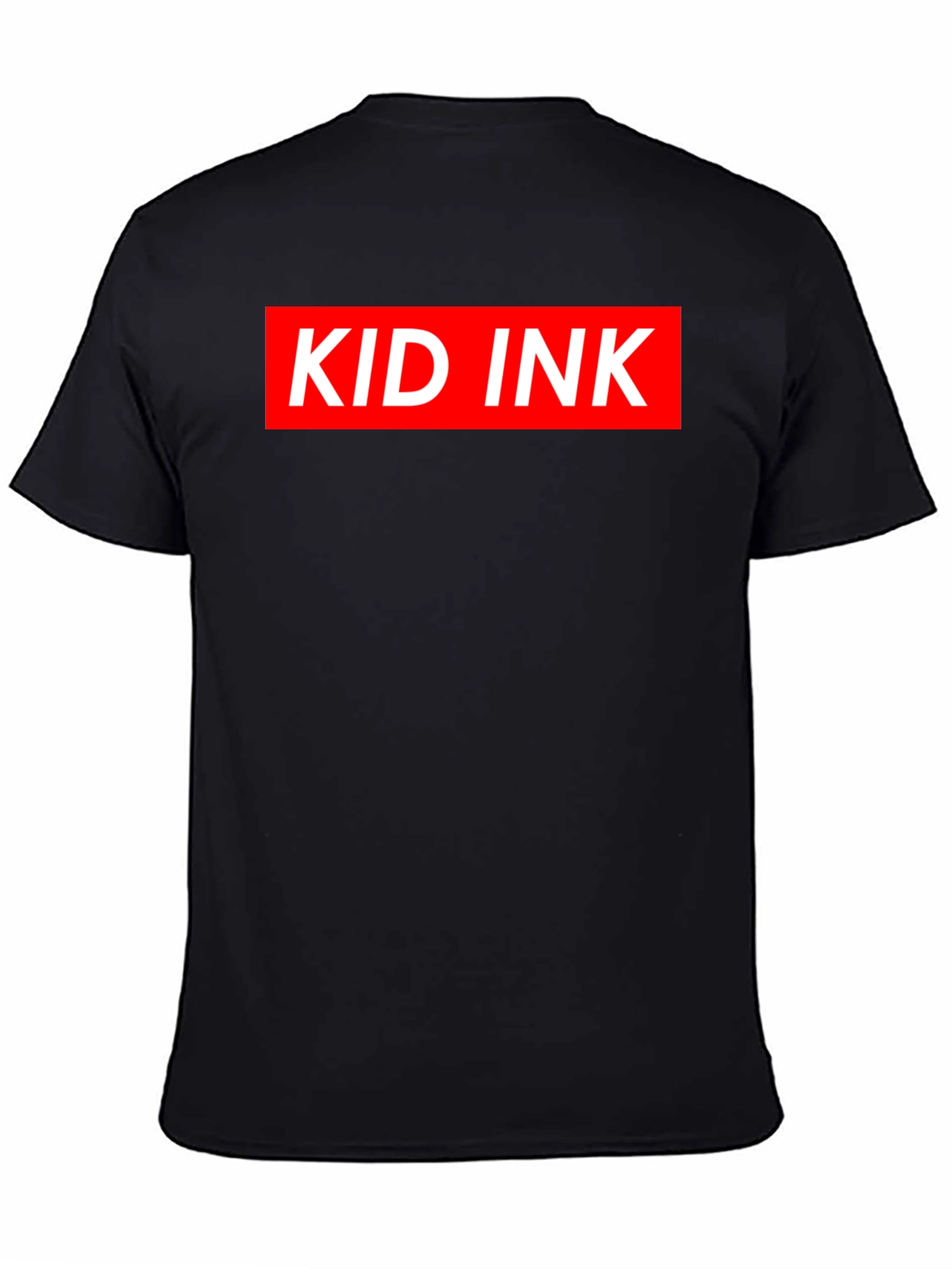Kid Ink Graphic Tee - Bold Red on Black