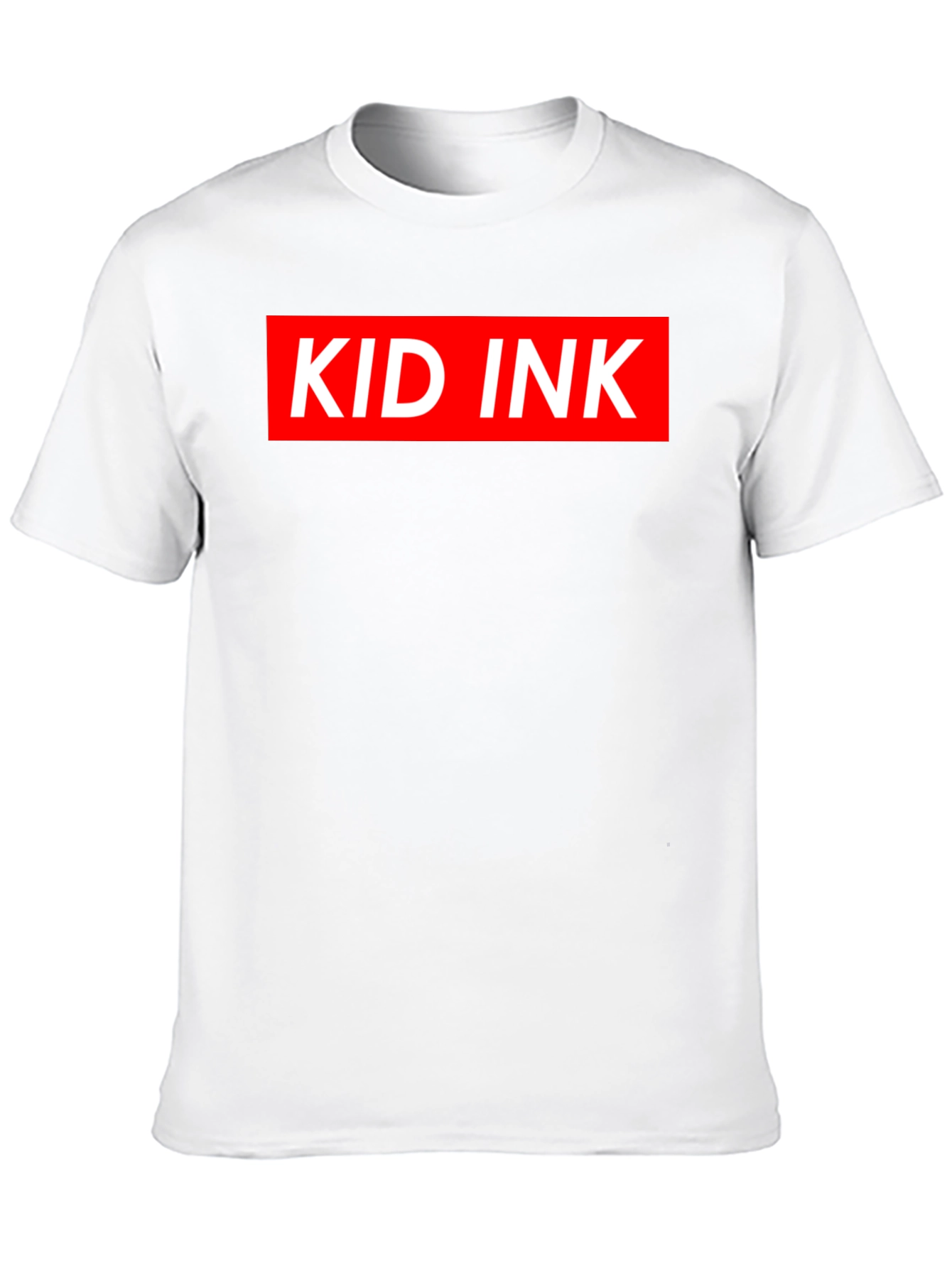 Kid Ink Graphic Tee - Bold Red on Black