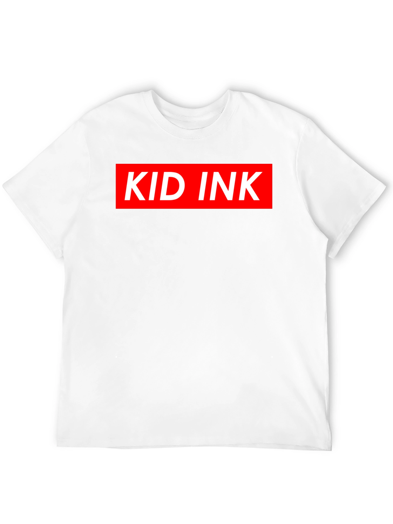 Kid Ink Graphic Tee - Bold Red on Black