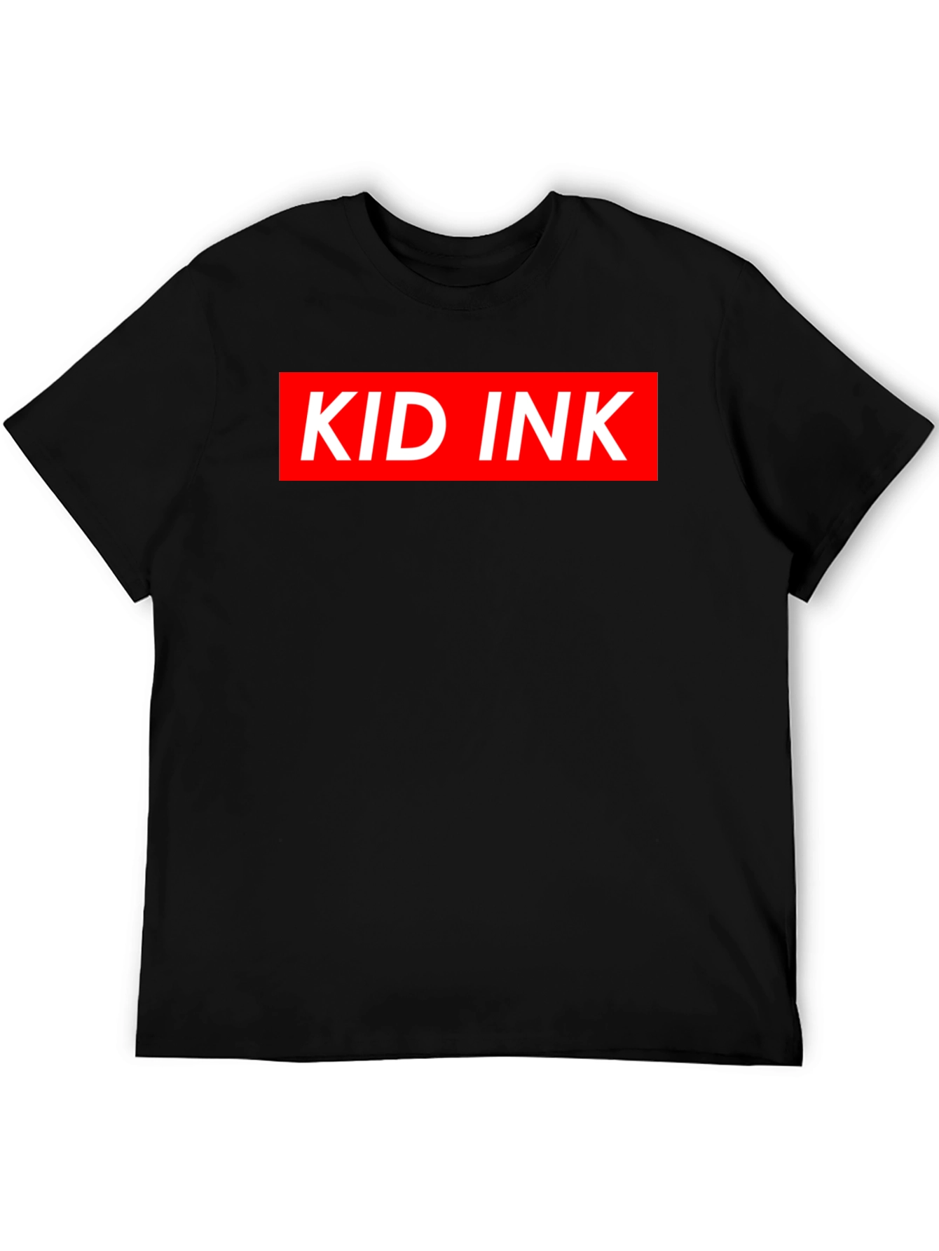 Kid Ink Graphic Tee - Bold Red on Black