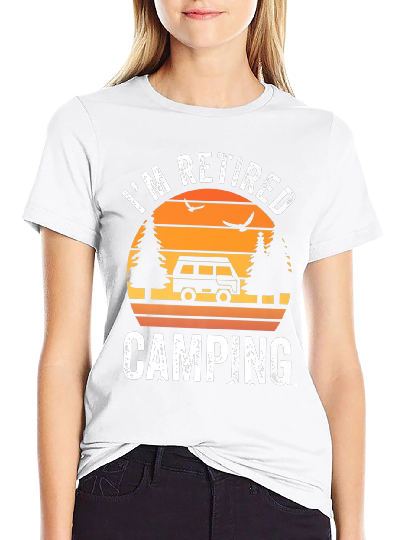 Im Retired Camping T-Shirt - Outdoor Adventure Tee