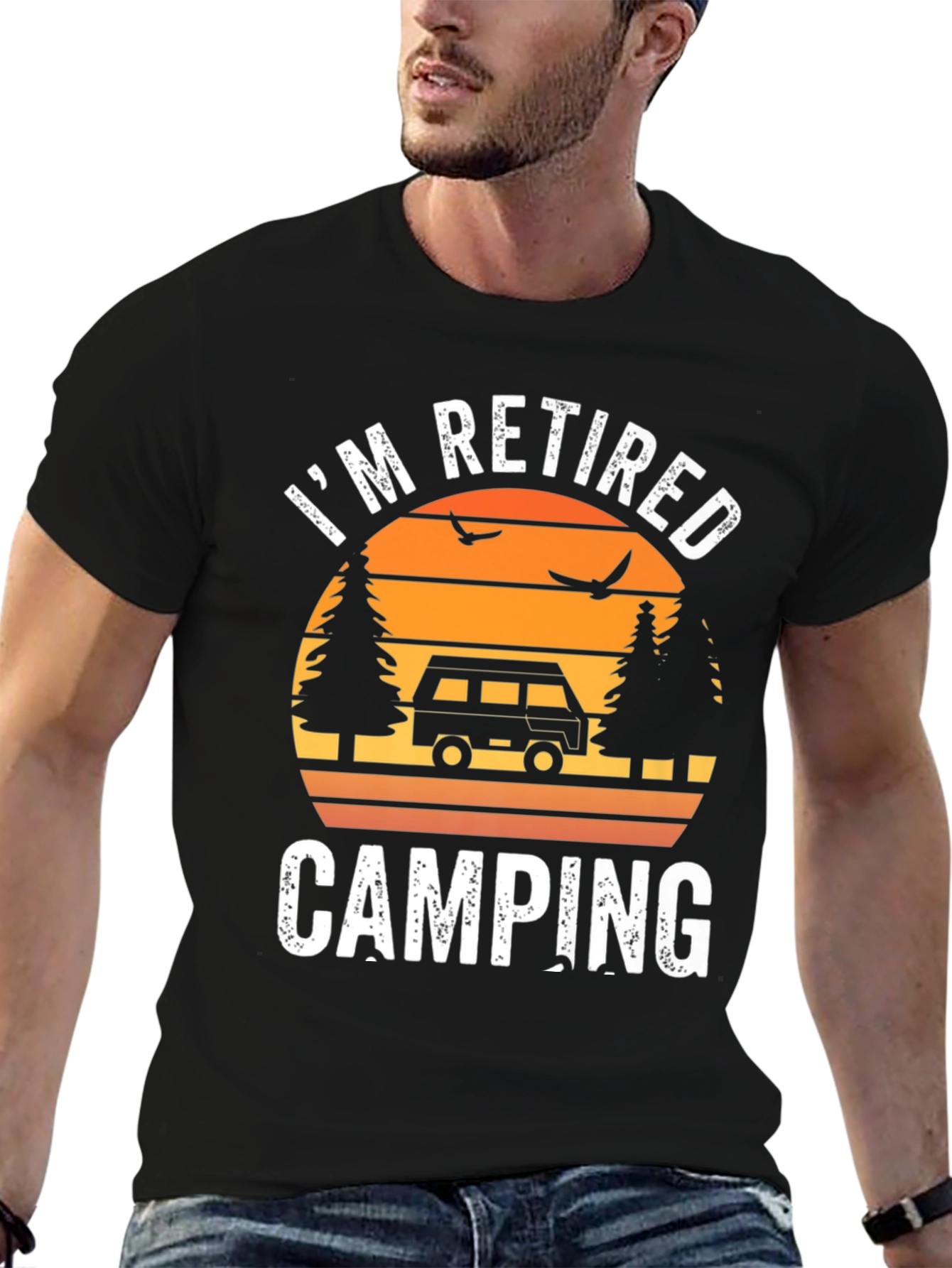 Im Retired Camping T-Shirt - Outdoor Adventure Tee