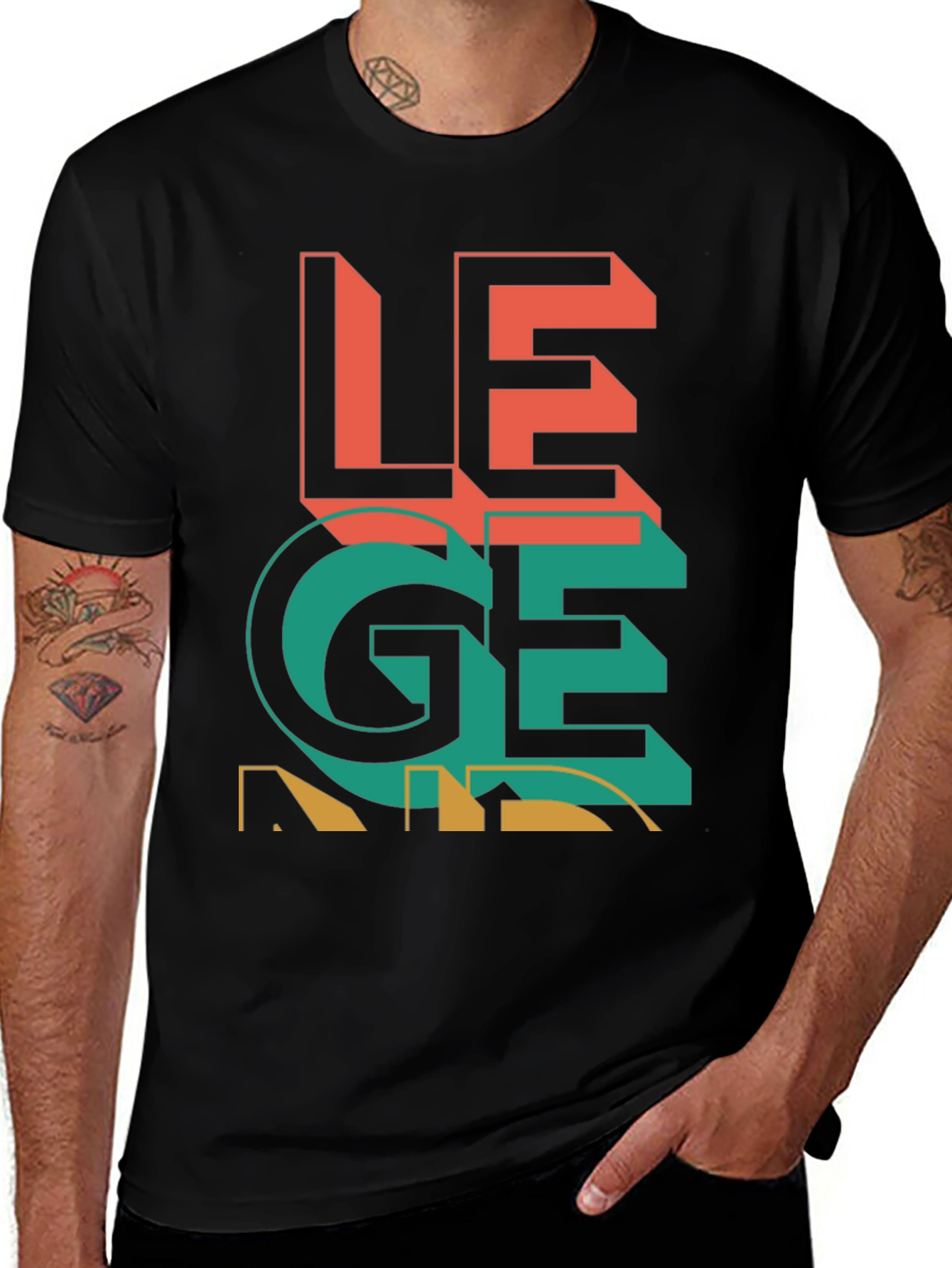 Retro Legend T-Shirt - Unique Graphic Tee