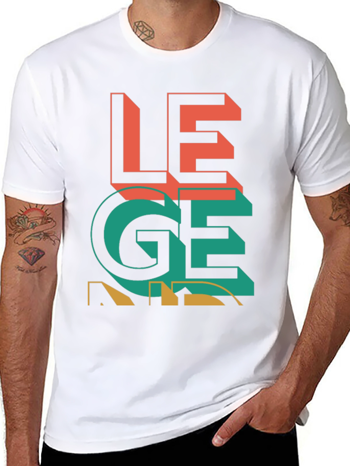 Retro Legend T-Shirt - Unique Graphic Tee