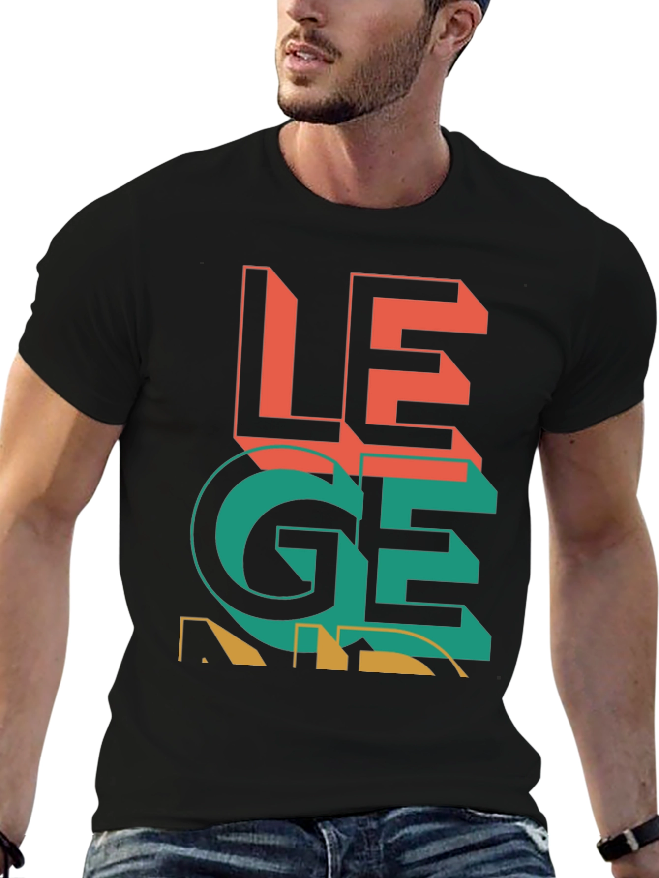 Retro Legend T-Shirt - Unique Graphic Tee