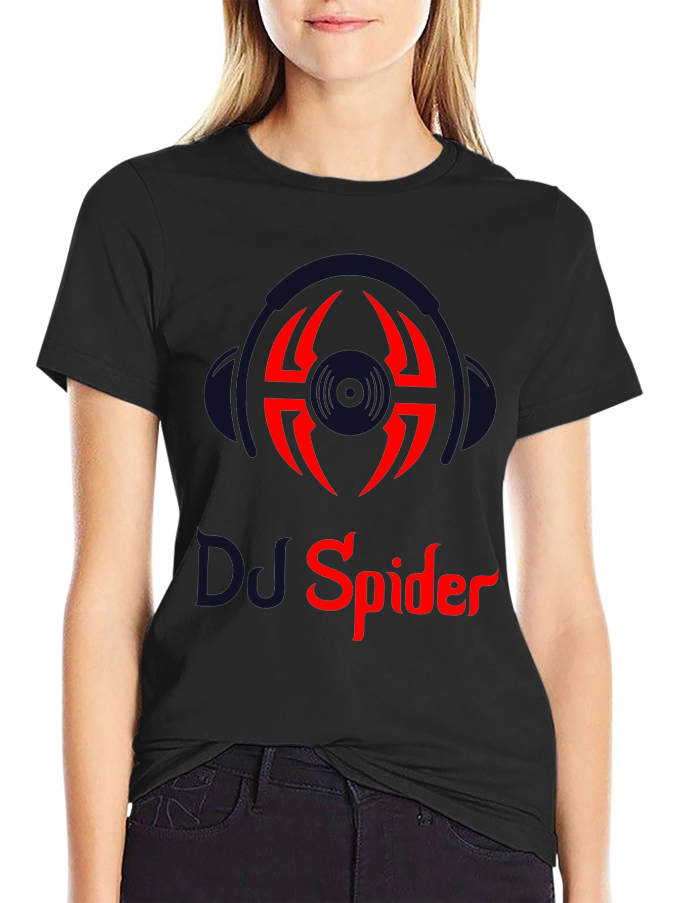 DJ Spider Graphic T-Shirt - Music Lovers Tee