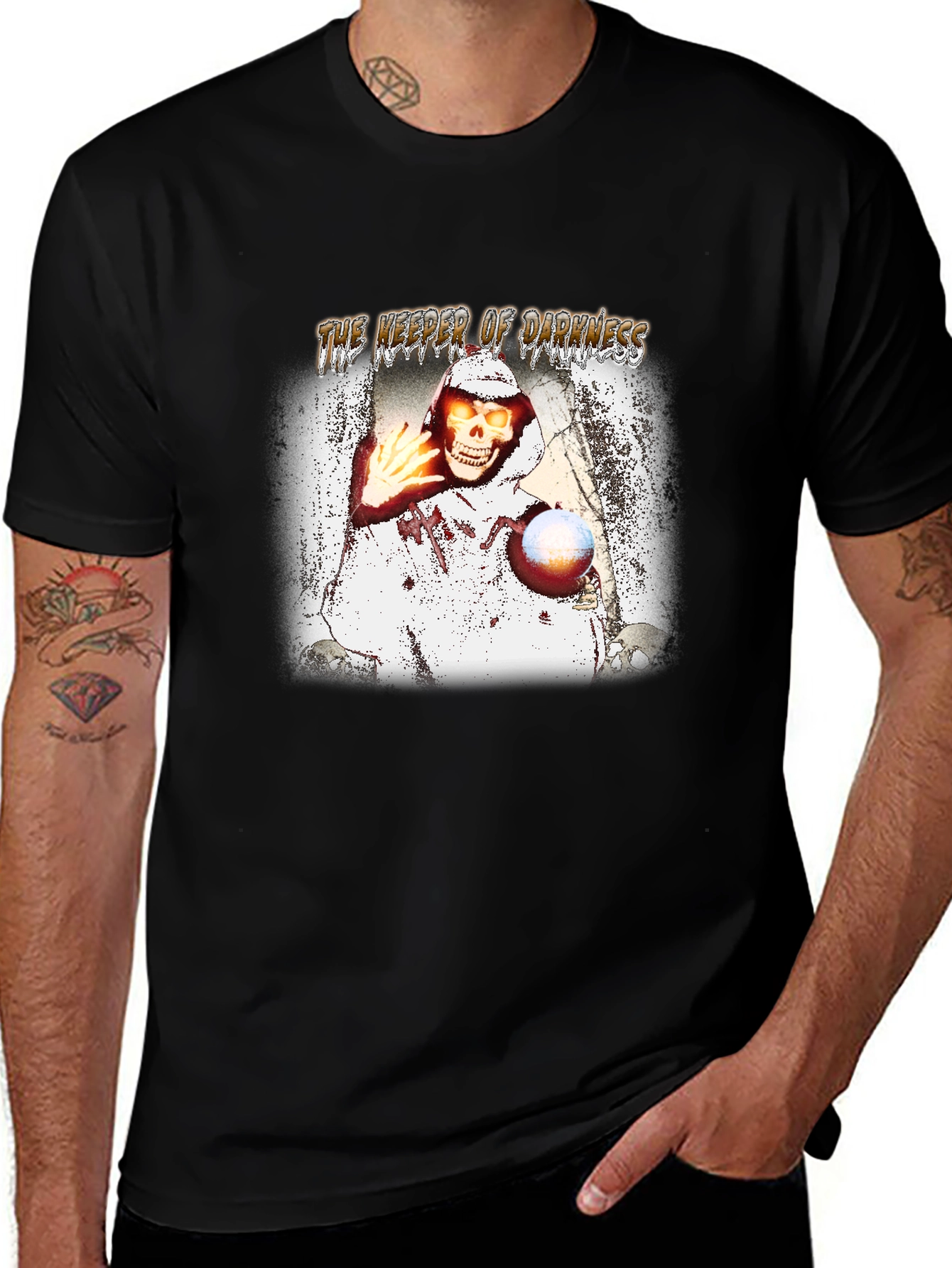 The Keeper of Darkness Graphic T-Shirt
