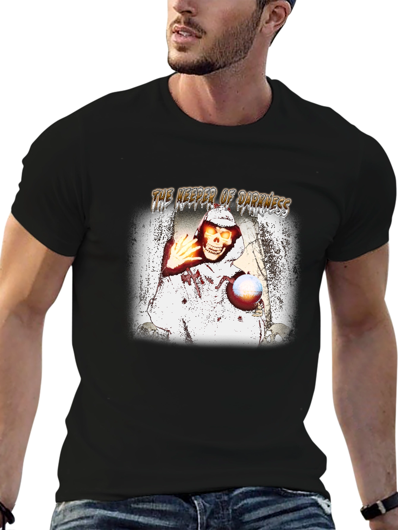 The Keeper of Darkness Graphic T-Shirt