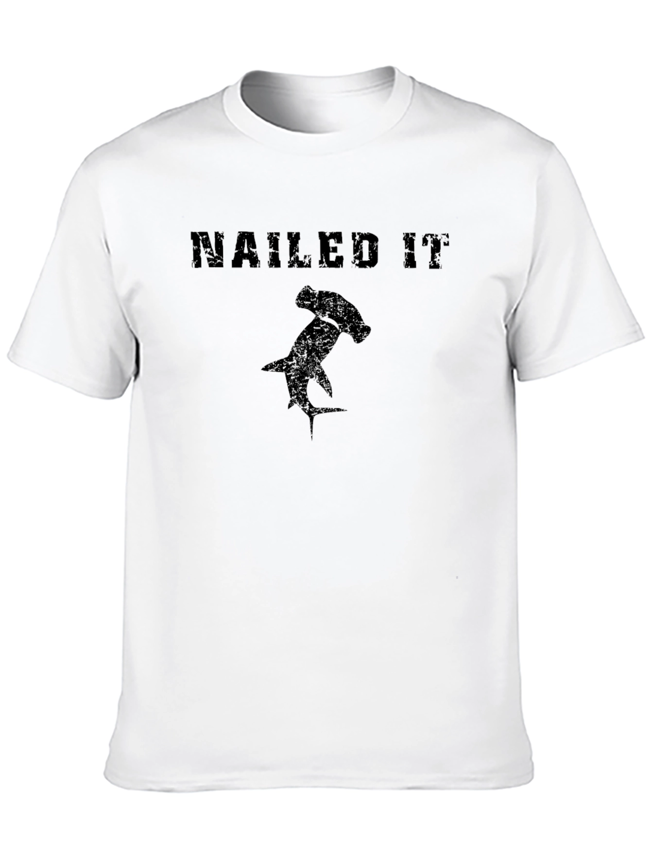 Nailed It Hammerhead Shark Graphic Tee