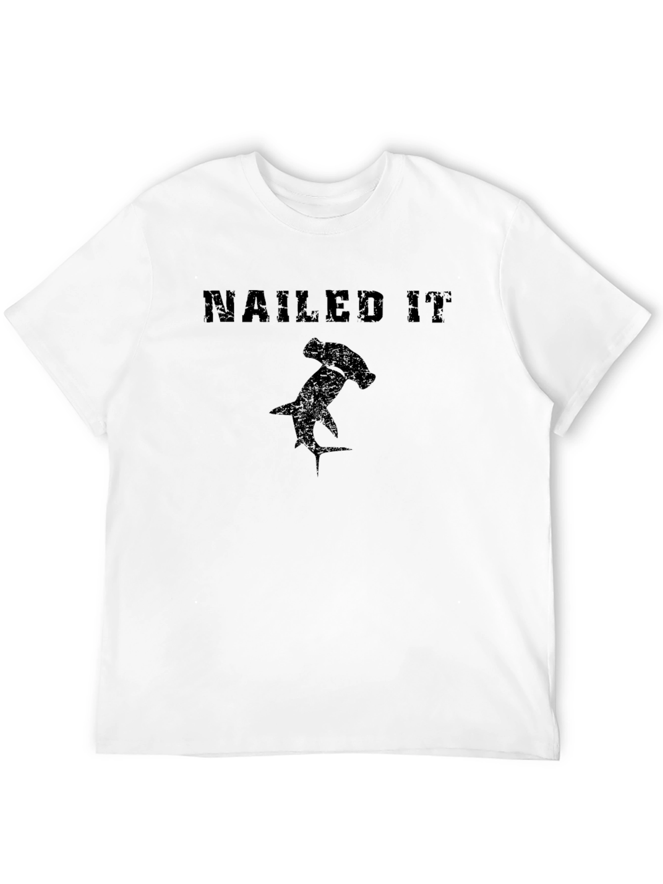 Nailed It Hammerhead Shark Graphic Tee
