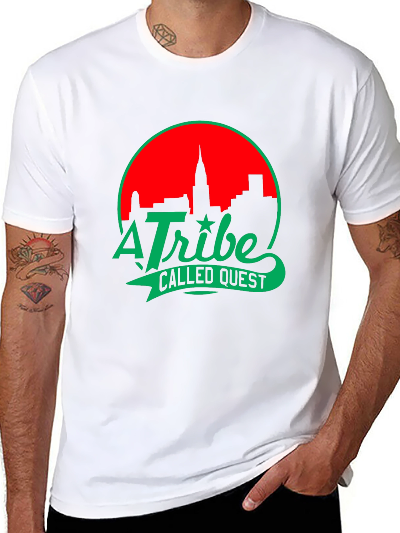 A Tribe Called Quest T-Shirt - Black Cotton Tee