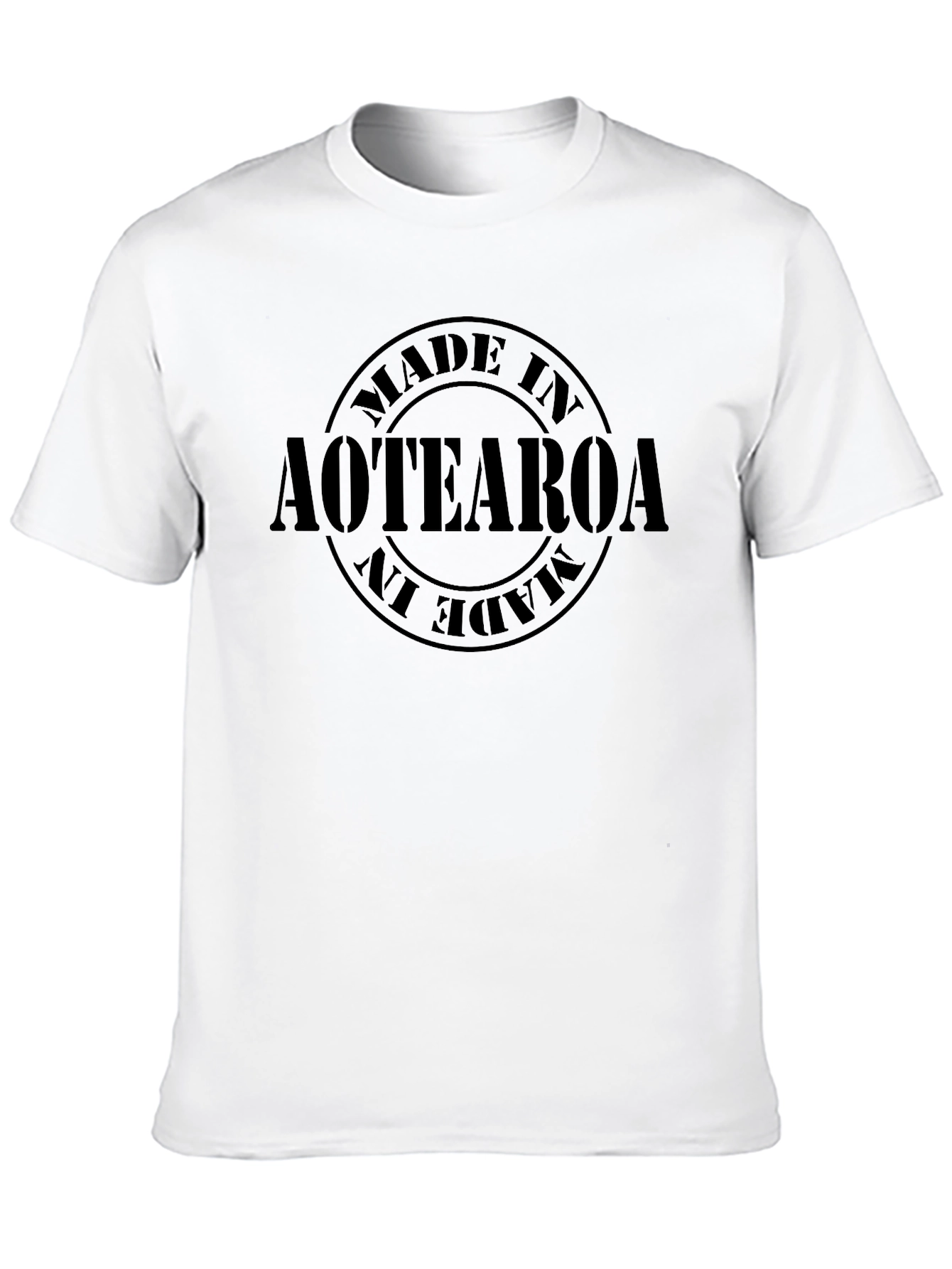 Made in Aotearoa Black Tee