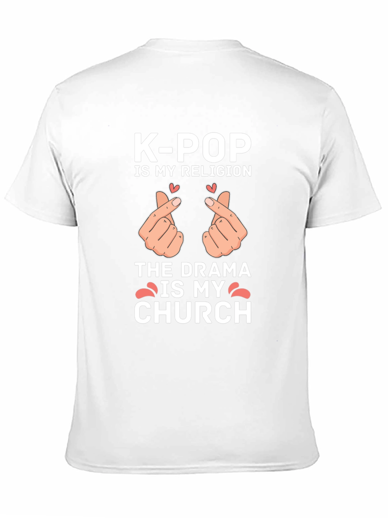 K-Pop Religion T-Shirt - Drama is My Church Tee