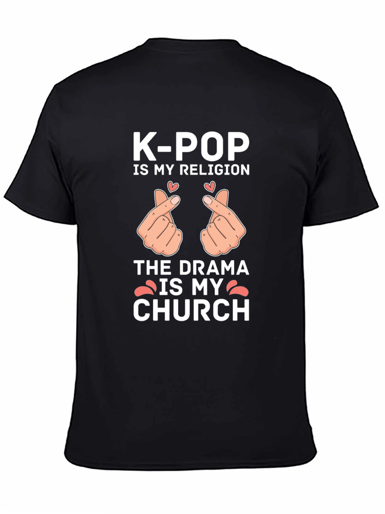 K-Pop Religion T-Shirt - Drama is My Church Tee