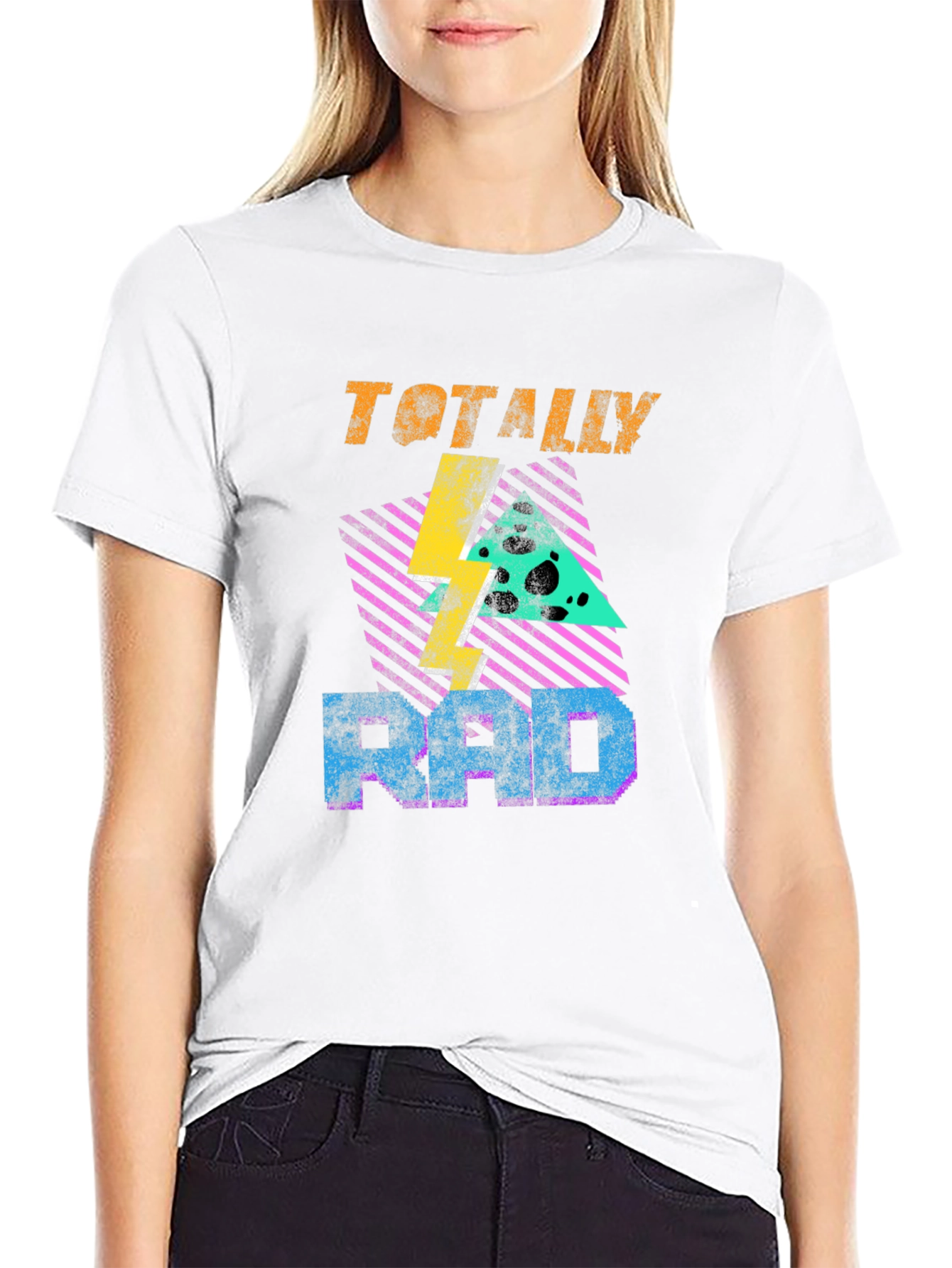 Totally Rad 80s Style Graphic Tee