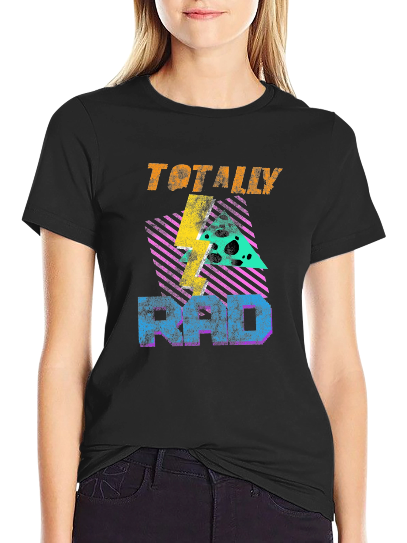 Totally Rad 80s Style Graphic Tee