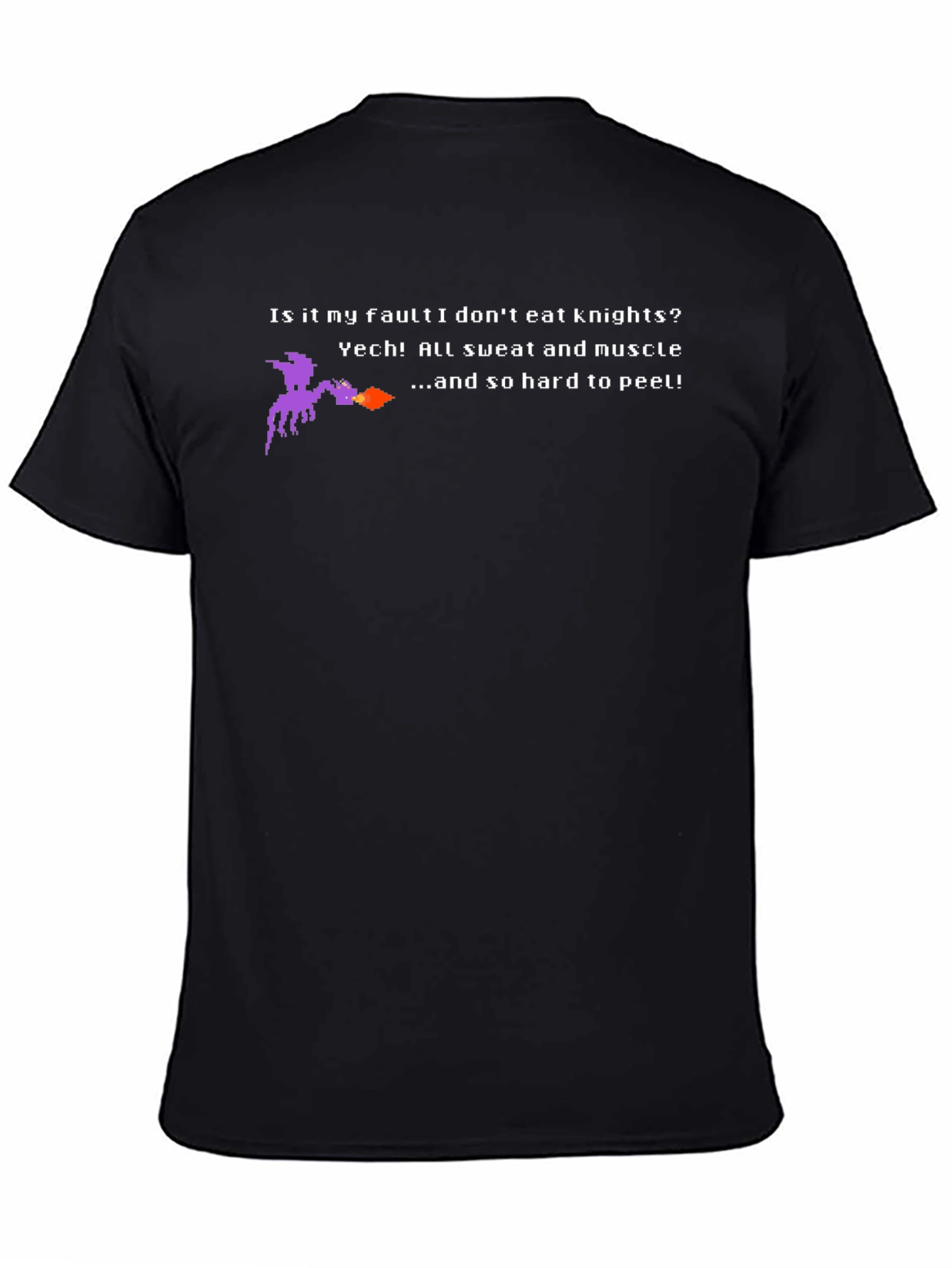 Dragon Knights T-Shirt - Pixel Art Funny Tee
