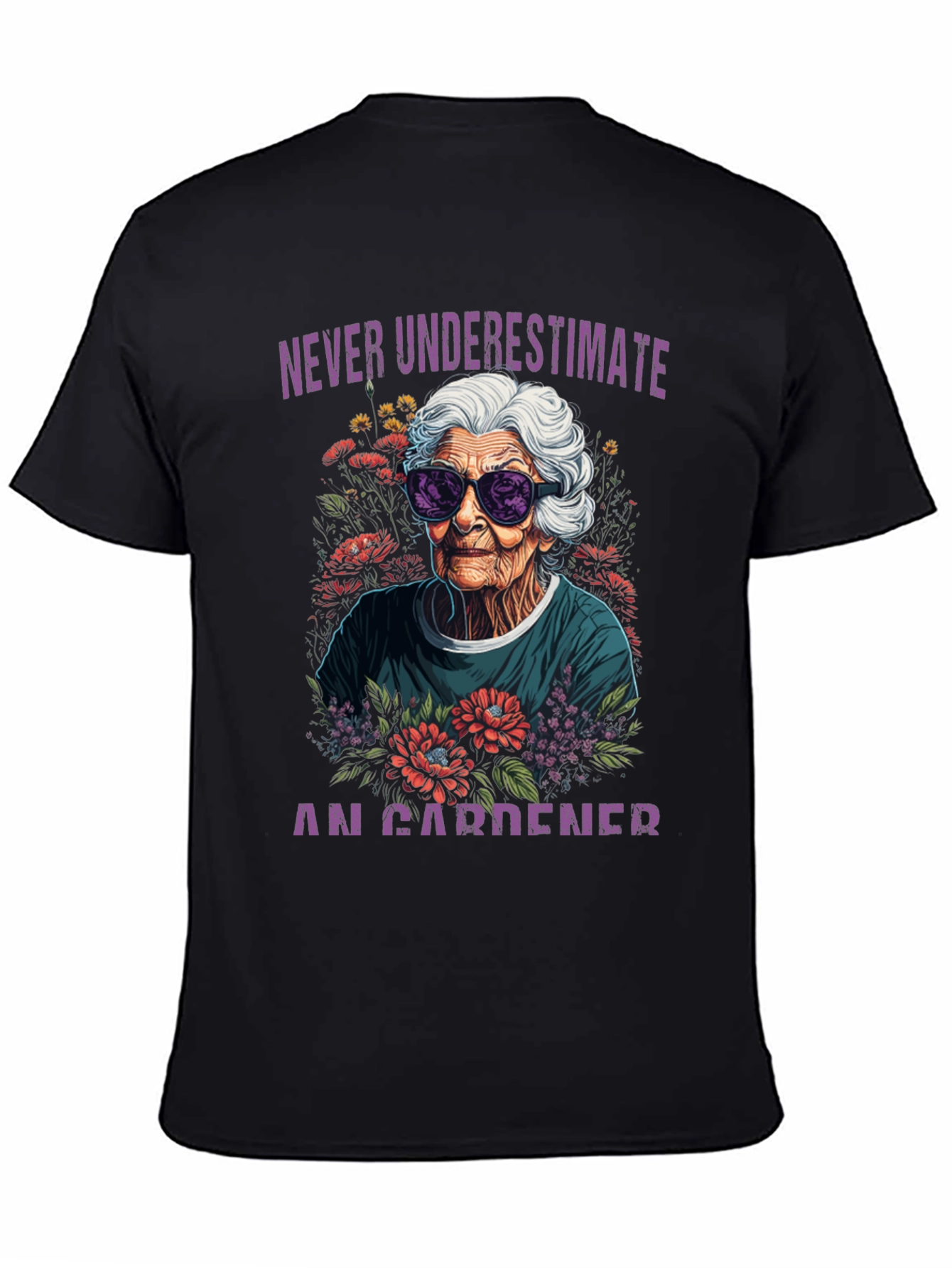 Never Underestimate Gardener T-Shirt